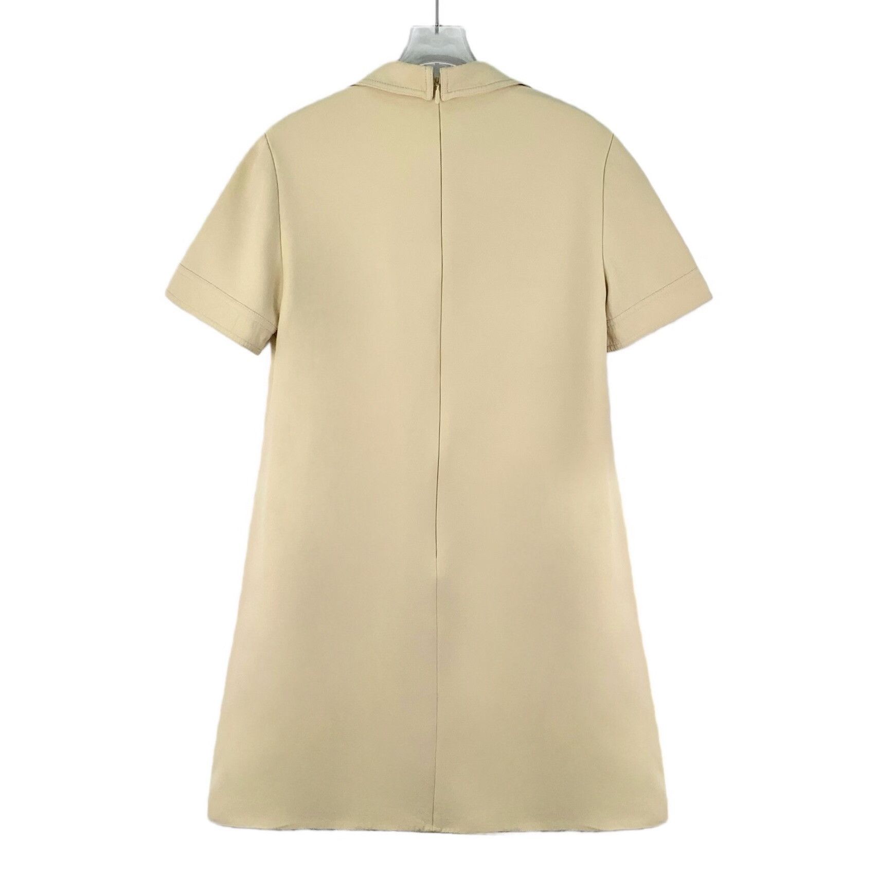 Gucci Gucci Wool Beige Dress 38 Women Size S / US 4 / IT 40 - 2 Thumbnail