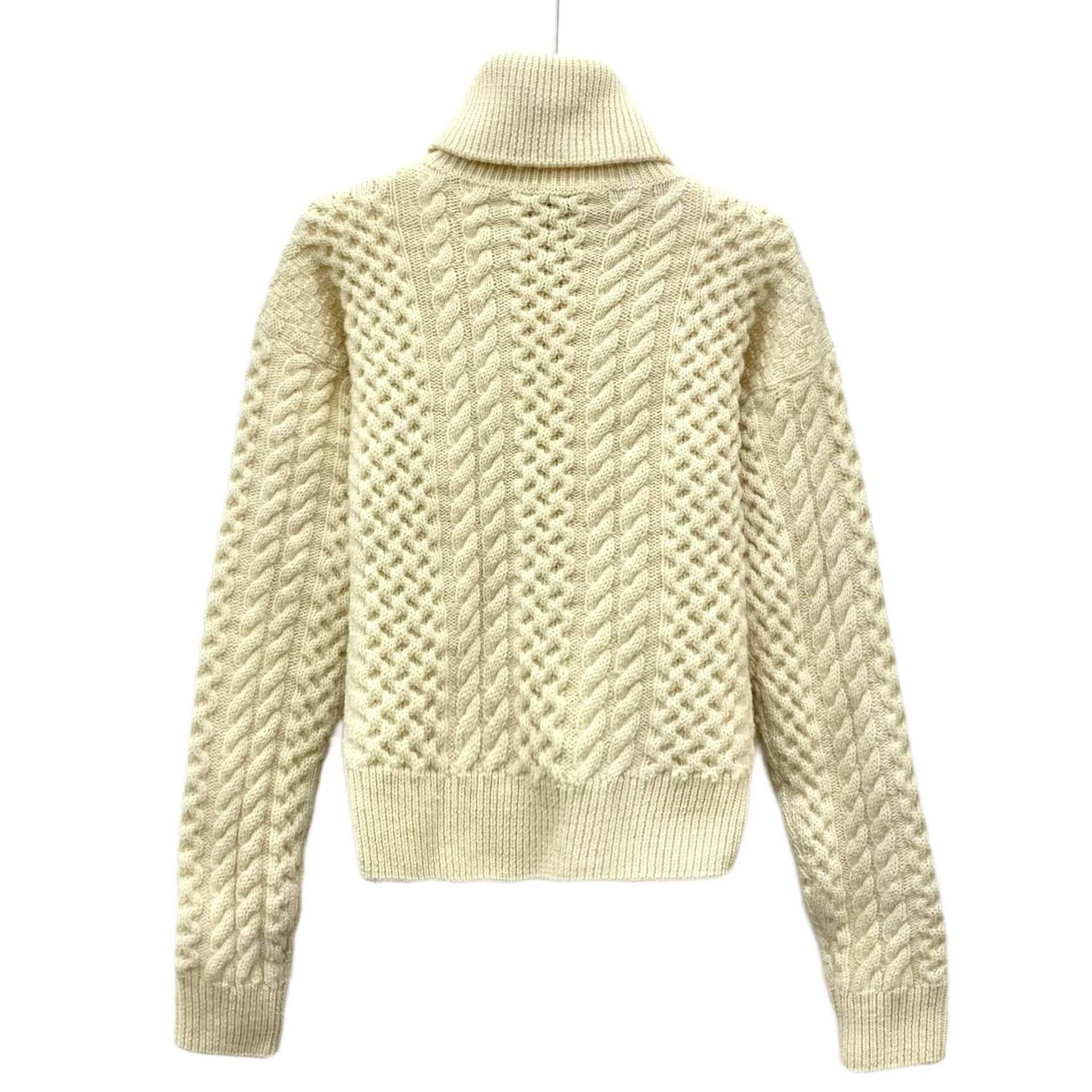 Saint Laurent Paris Saint Laurent Paris White Sweater XS Women Size XS / US 0-2 / IT 36-38 - 2 Thumbnail