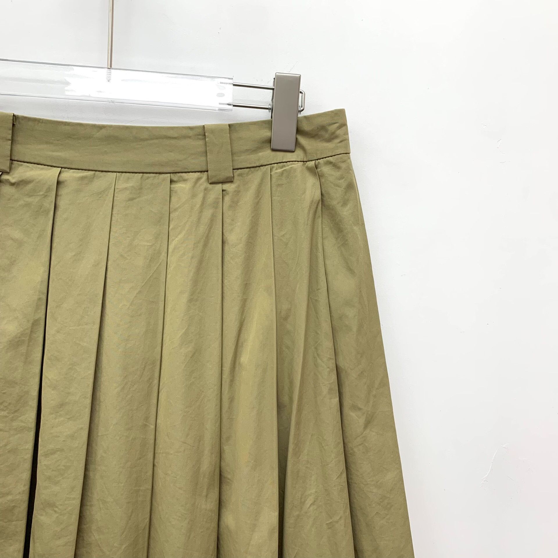 Miu Miu Miu Miu Retro Green Skirt S Women Size 26" / US 2 / IT 38 - 3 Thumbnail