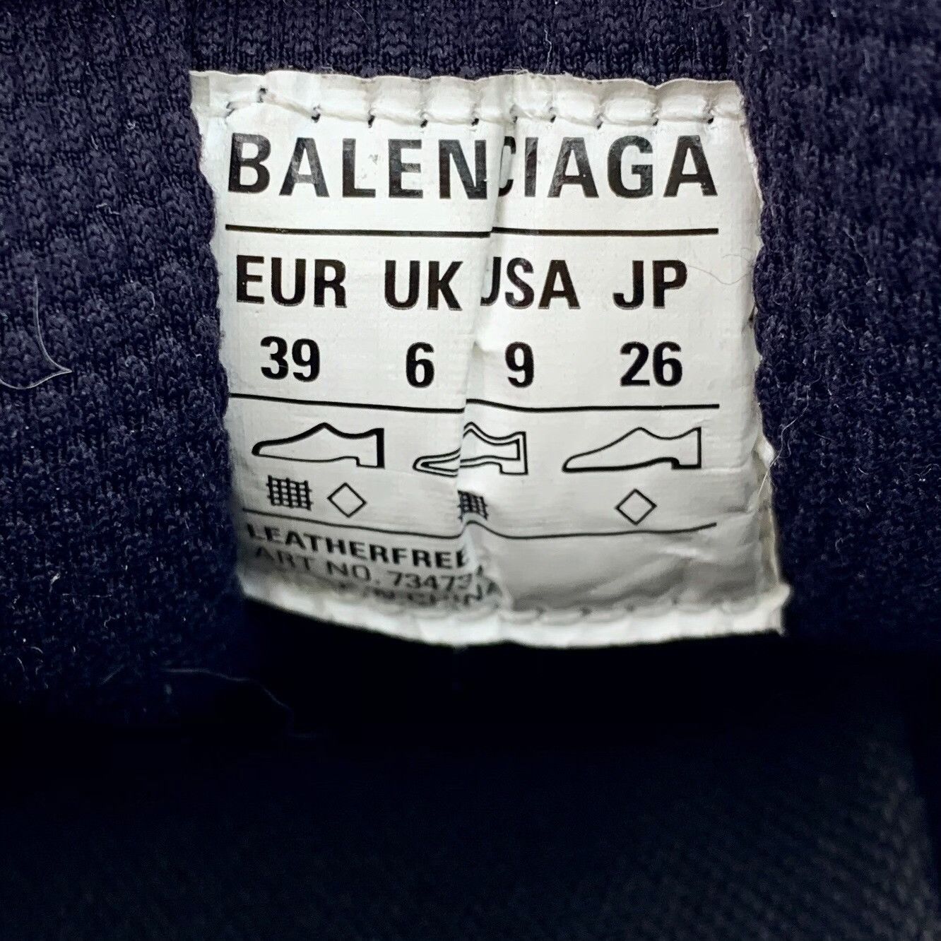 Balenciaga Balenciaga Black Lowtop Sneakers XXXL Men Size US 10 / EU 43 - 6 Thumbnail
