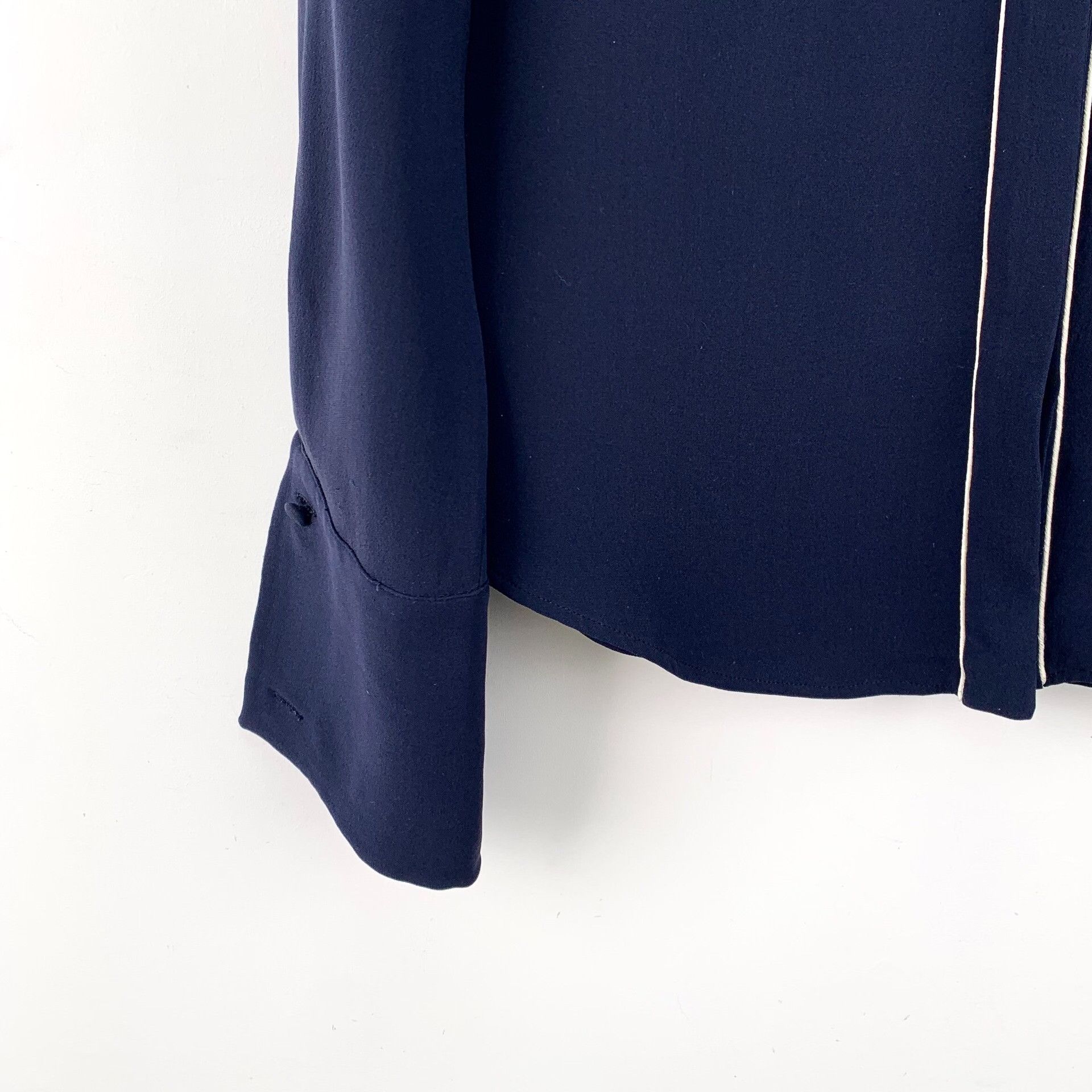 Loro Piana Loro Piana Blue Button Up M Women Size M / US 6-8 / IT 42-44 - 4 Thumbnail