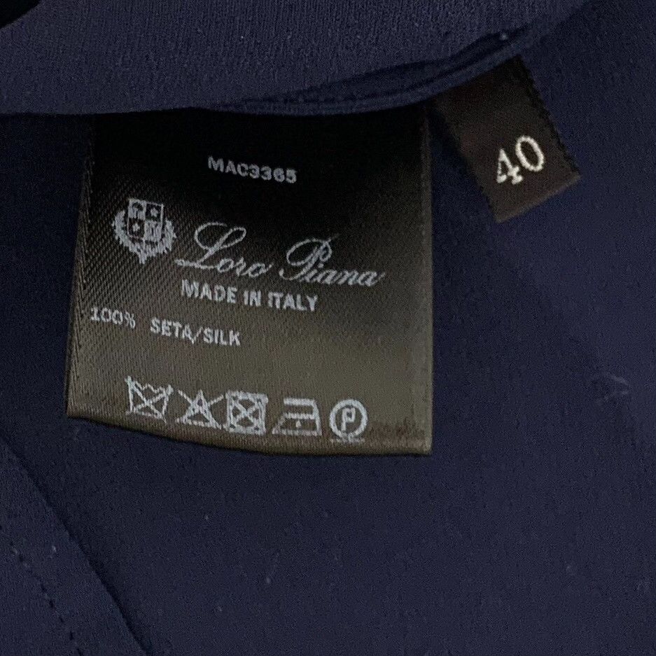 Loro Piana Loro Piana Blue Button Up M Women Size M / US 6-8 / IT 42-44 - 6 Thumbnail