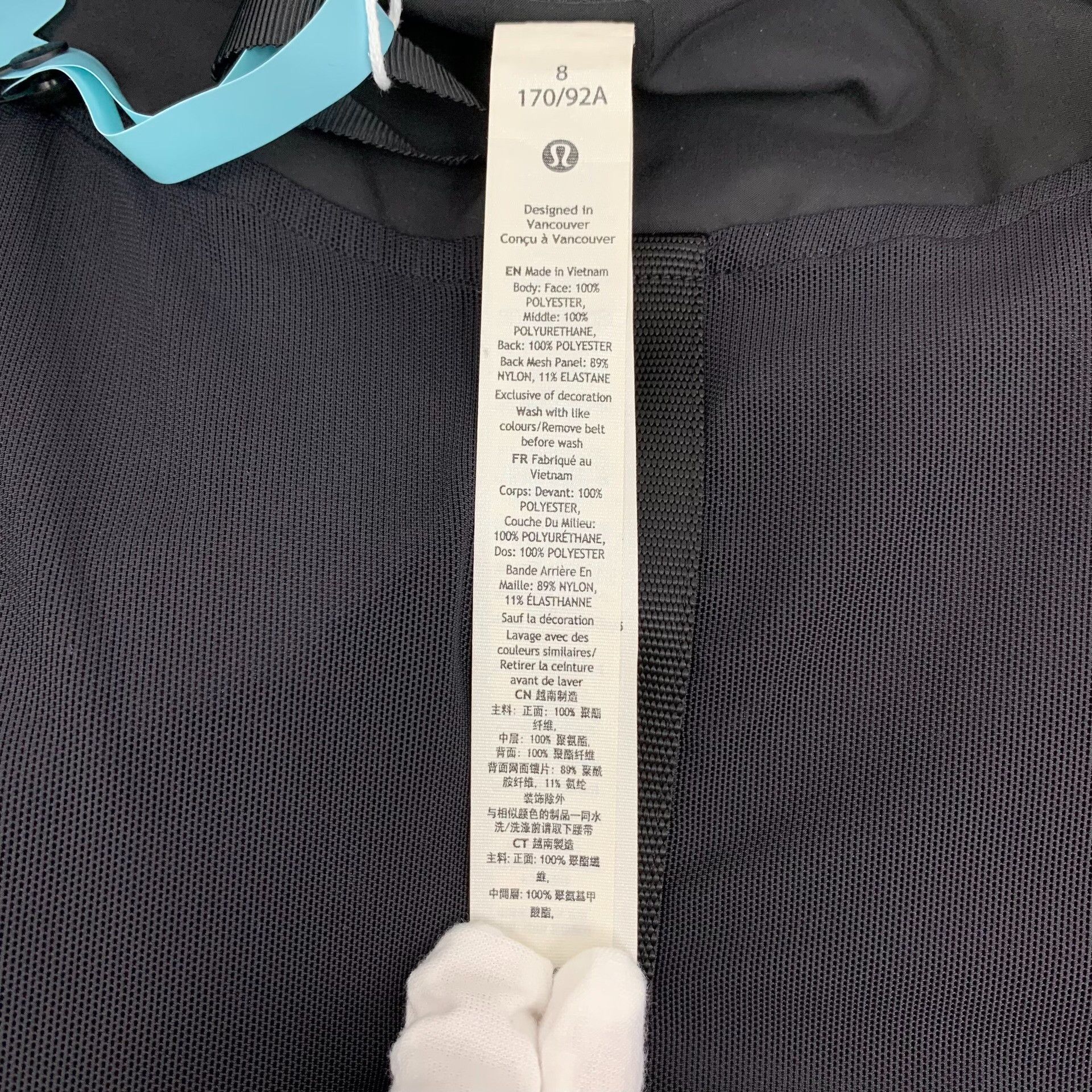 Lululemon Lululemon Black Coat 8 Women Size XS / US 0-2 / IT 36-38 - 6 Thumbnail