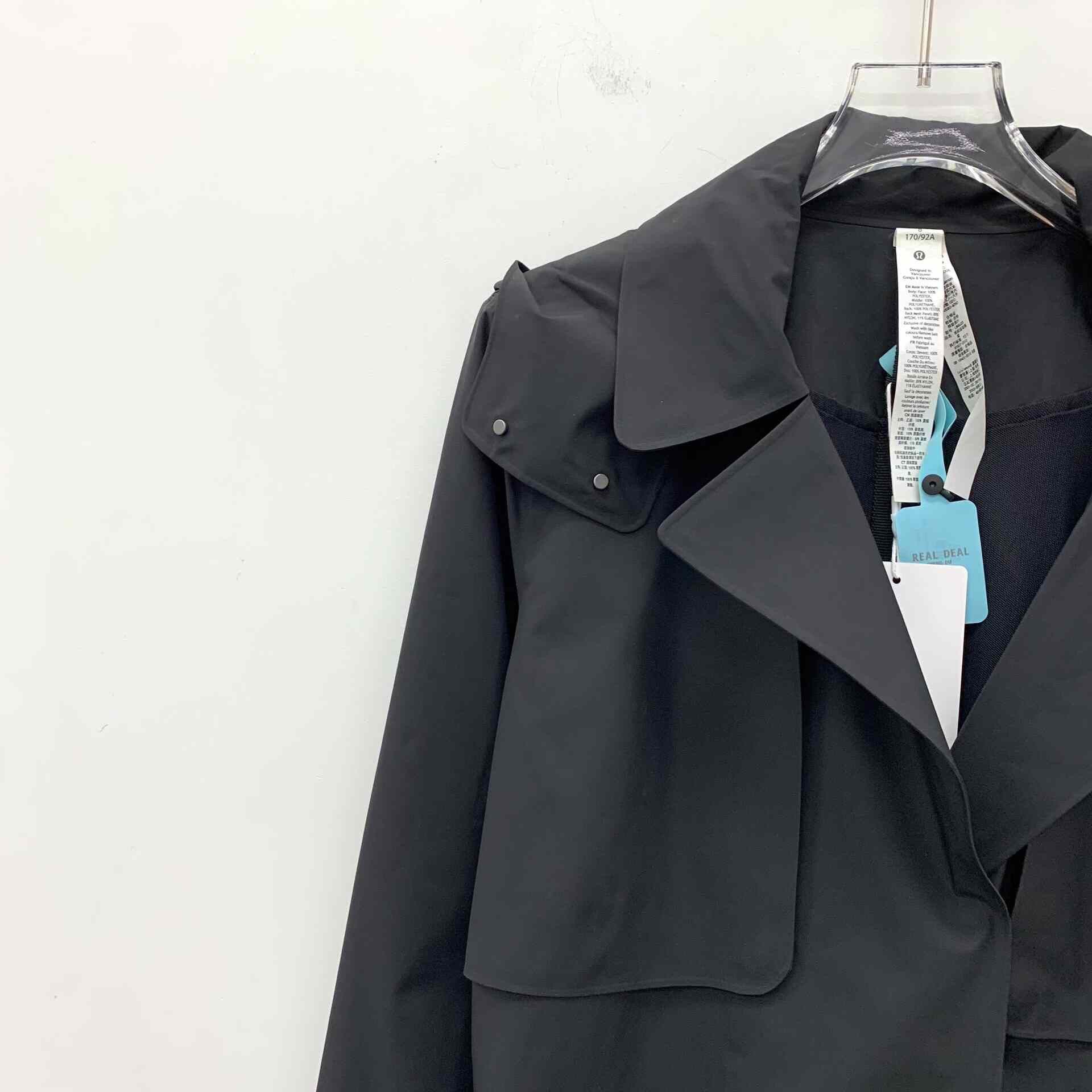 Lululemon Lululemon Black Coat 8 Women Size XS / US 0-2 / IT 36-38 - 3 Thumbnail