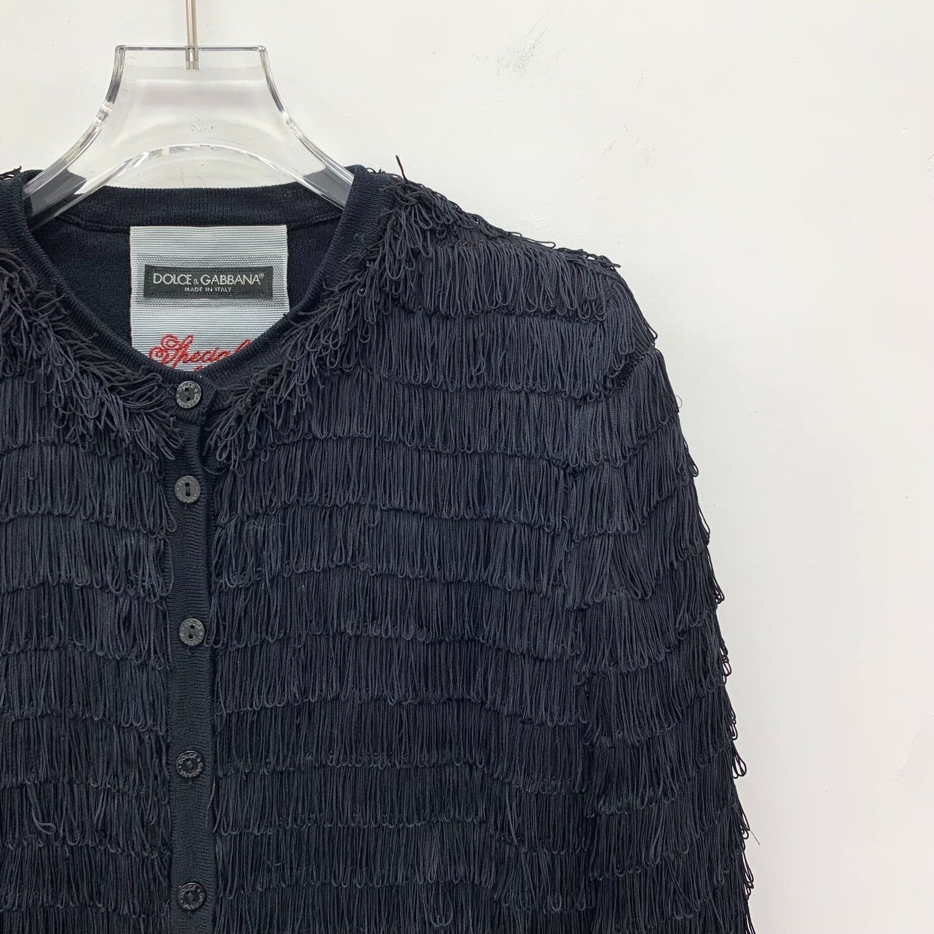 Dolce & Gabbana Dolce & Gabbana Black Sweater 42 Women Size M / US 6-8 / IT 42-44 - 3 Thumbnail