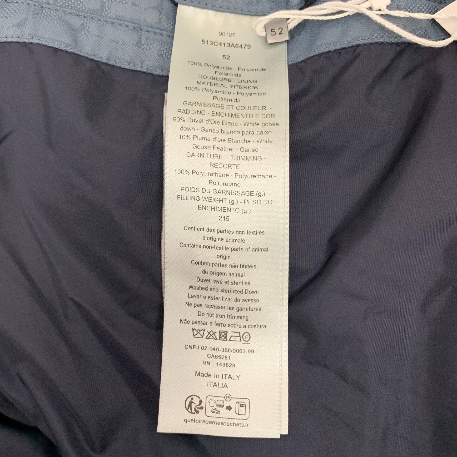 Dior Dior Blue Light Jacket L Men Size US L / EU 52-54 / 3 - 7 Thumbnail