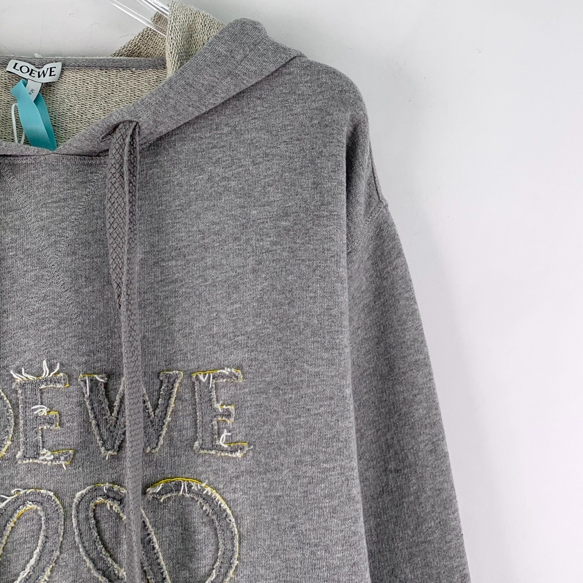 Loewe Loewe Retro Gray Hoodie S Women Size S / US 4 / IT 40 - 3 Thumbnail