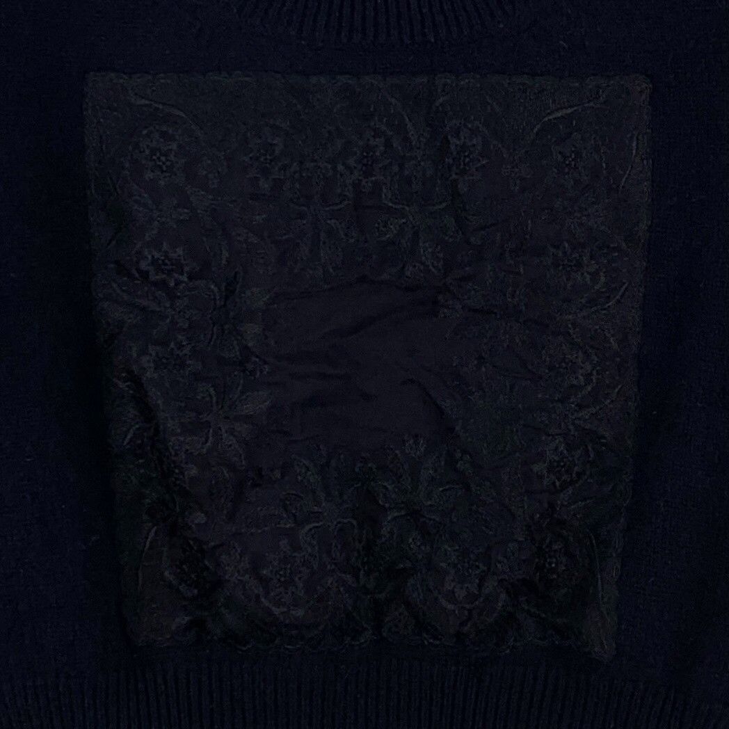 Dior Dior Knit Embroidered Black T-Shirt S Women Size S / US 4 / IT 40 - 4 Thumbnail