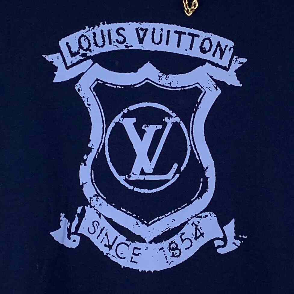 Louis Vuitton Louis Vuitton Blue Dress L Women Size L / US 10 / IT 46 - 4 Thumbnail