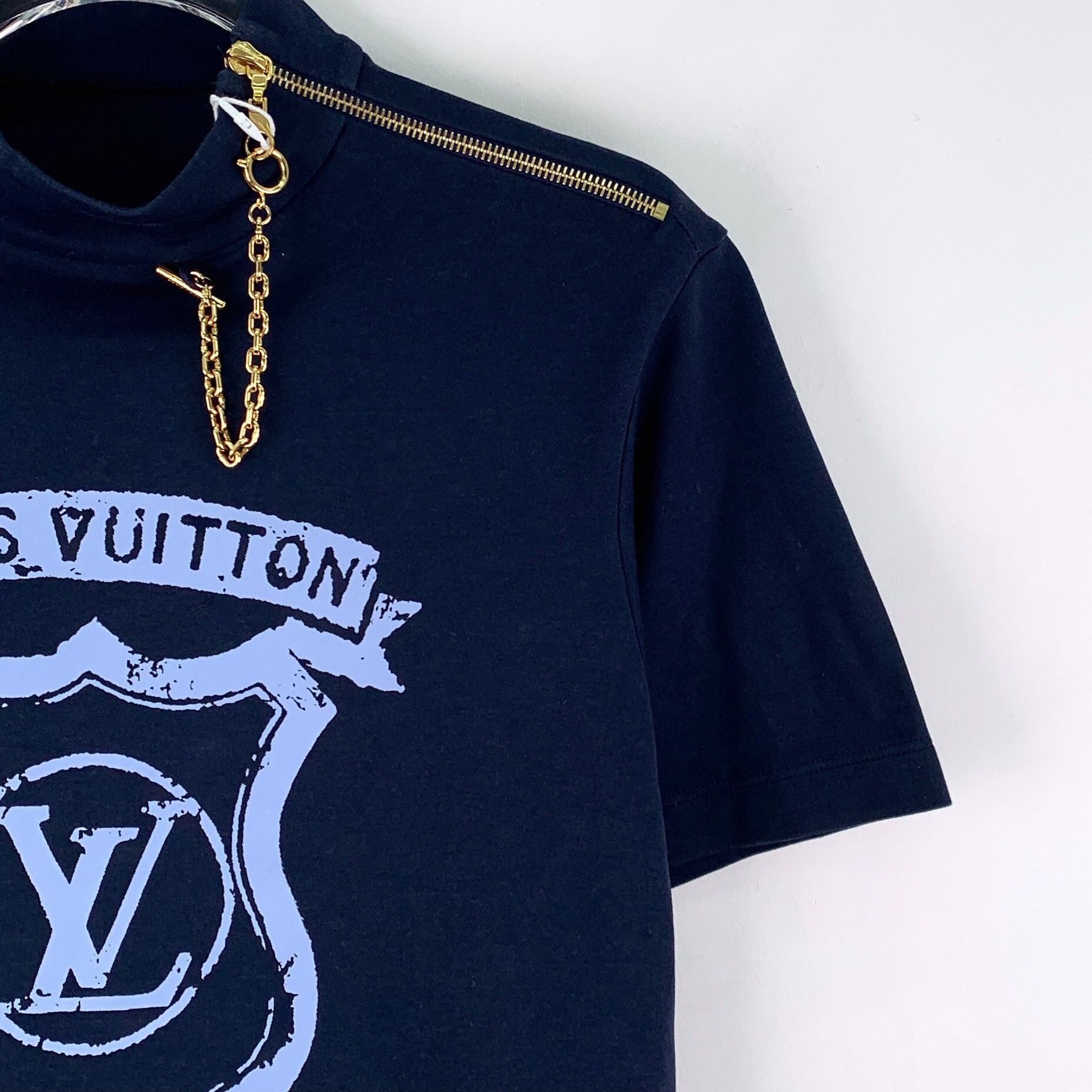 Louis Vuitton Louis Vuitton Blue Dress L Women Size L / US 10 / IT 46 - 3 Thumbnail