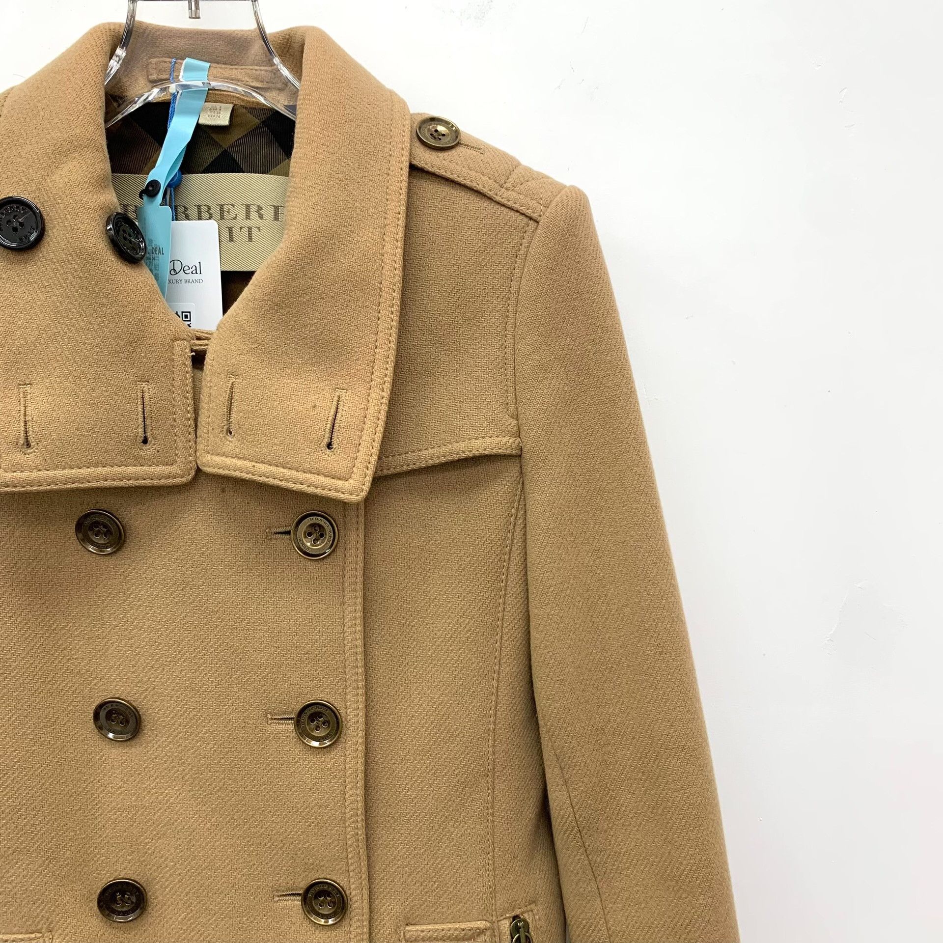 Burberry Burberry Brown Coat M Women Size M / US 6-8 / IT 42-44 - 3 Thumbnail