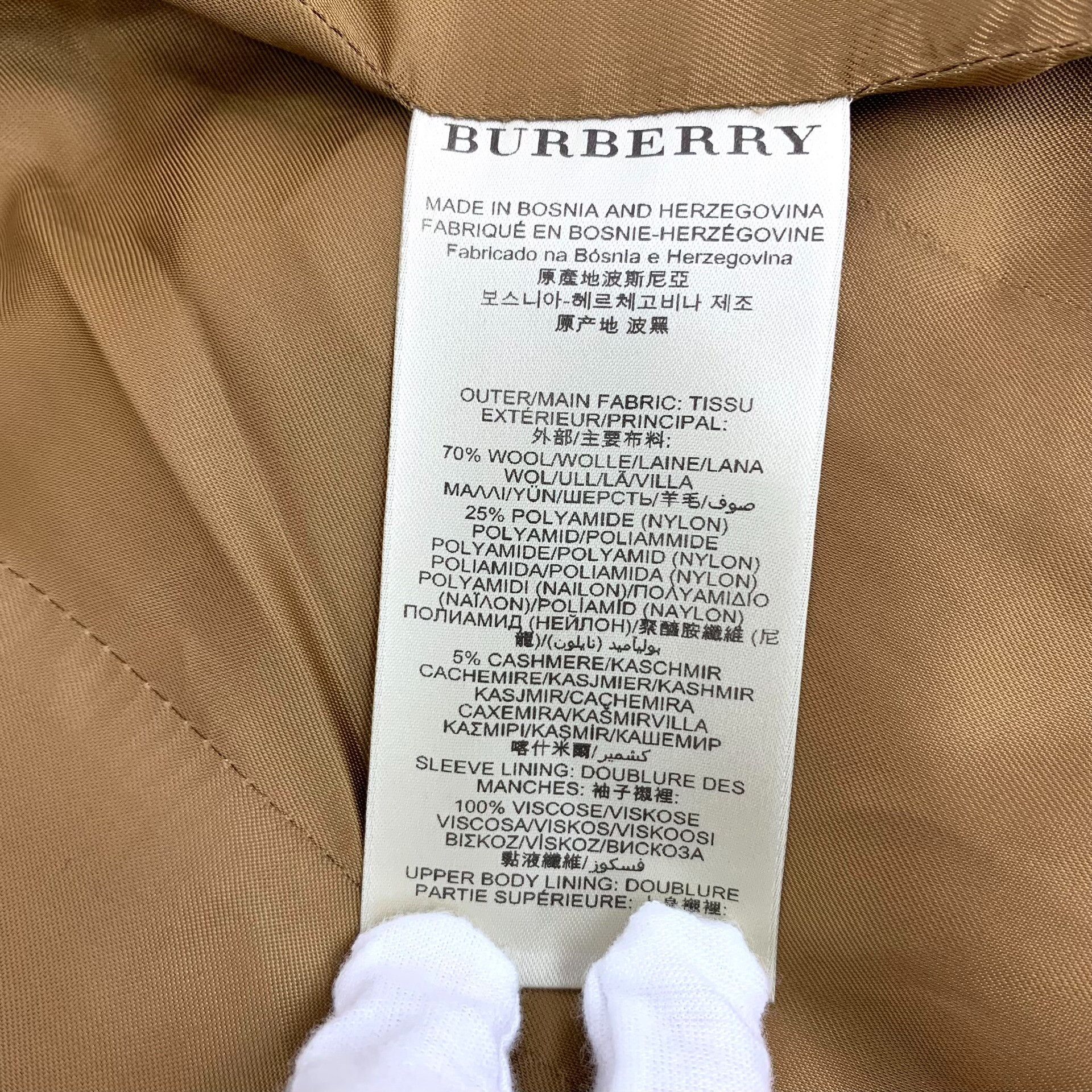 Burberry Burberry Brown Coat M Women Size M / US 6-8 / IT 42-44 - 7 Thumbnail