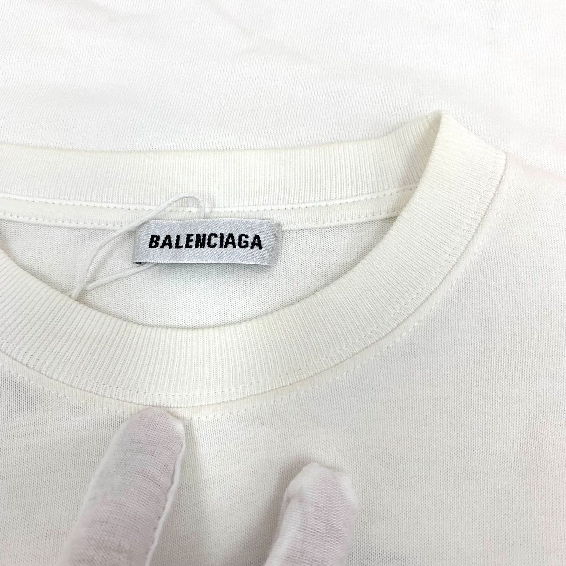 Balenciaga Balenciaga Retro White T-Shirt XS Women Size XS / US 0-2 / IT 36-38 - 9 Thumbnail