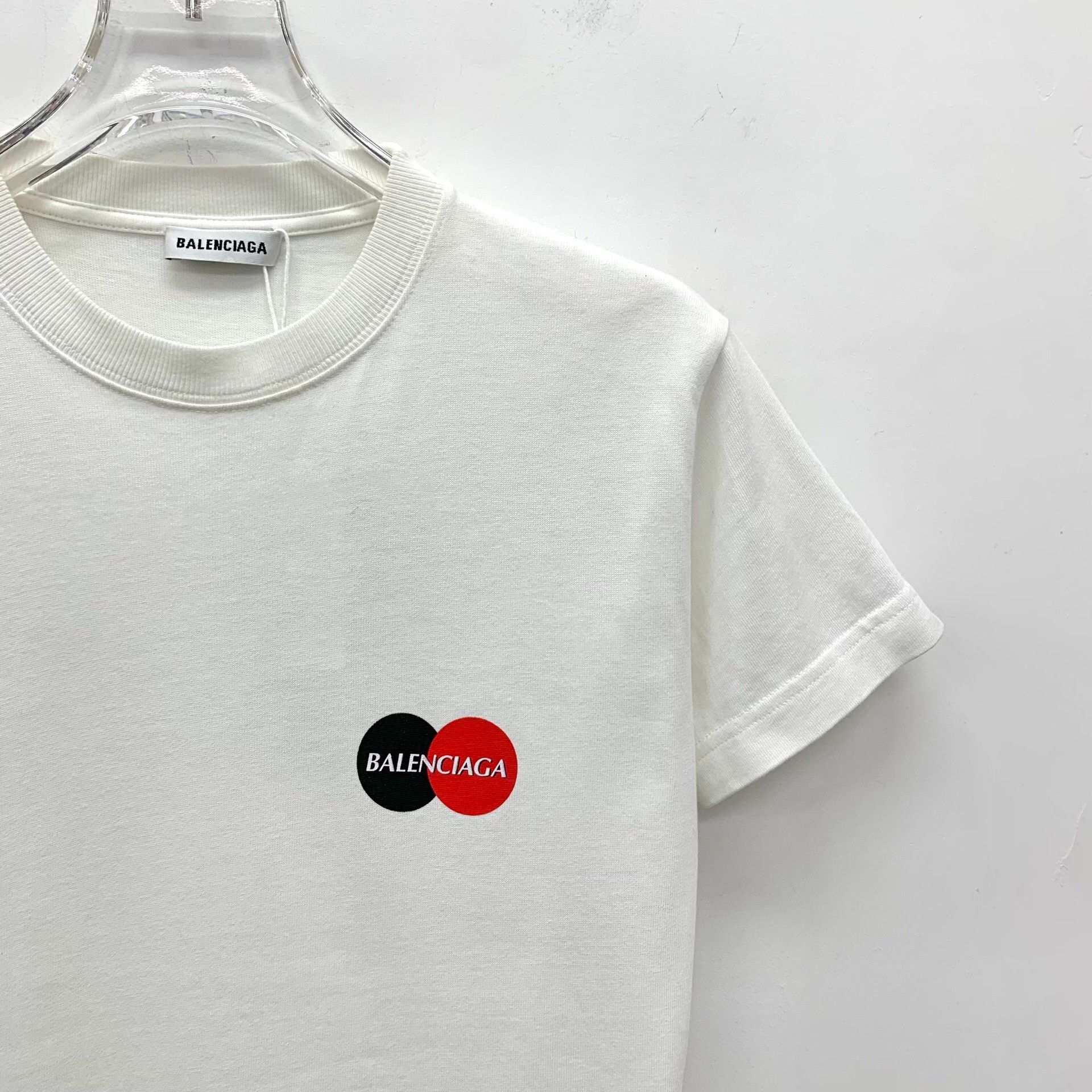 Balenciaga Balenciaga Retro White T-Shirt XS Women Size XS / US 0-2 / IT 36-38 - 3 Thumbnail