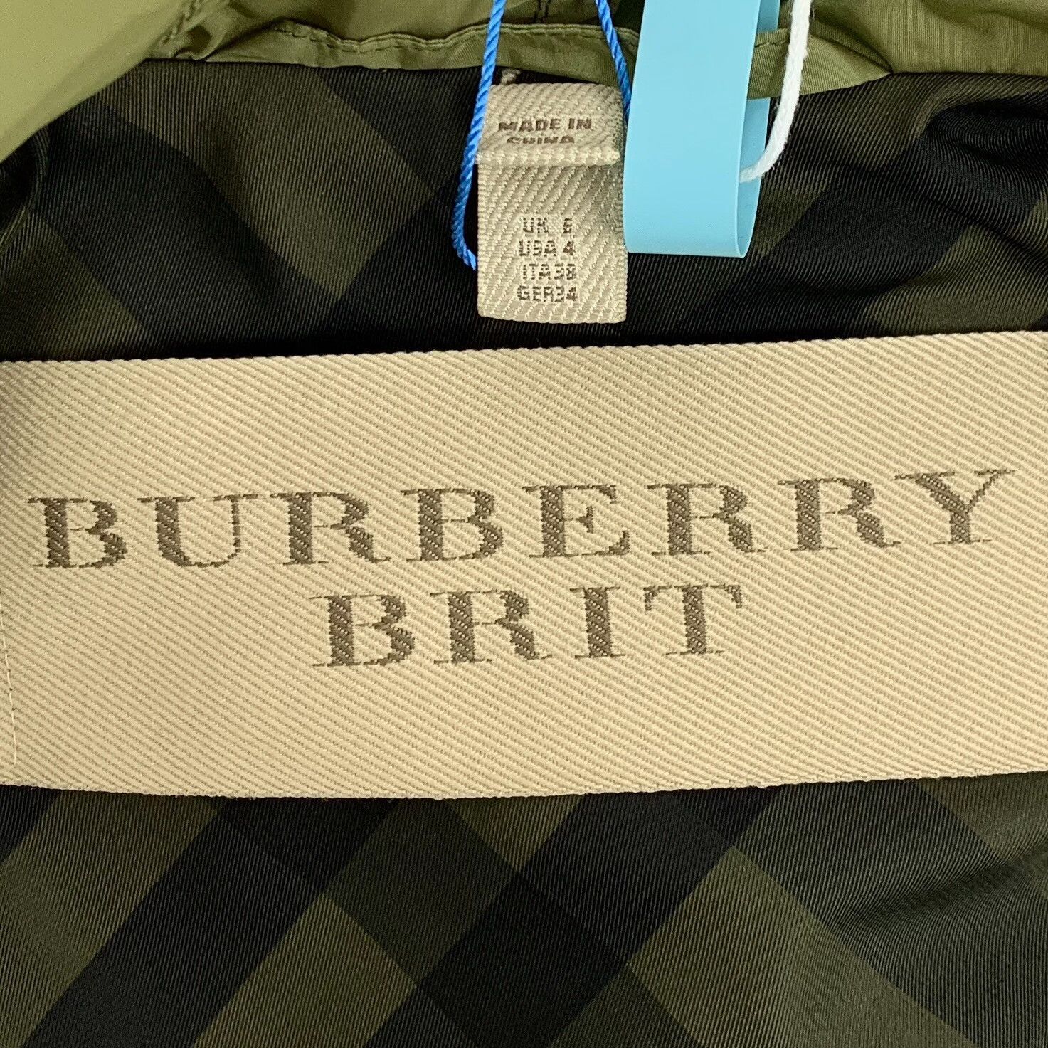 Burberry Burberry Green Jacket 38 Women Size S / US 4 / IT 40 - 5 Thumbnail