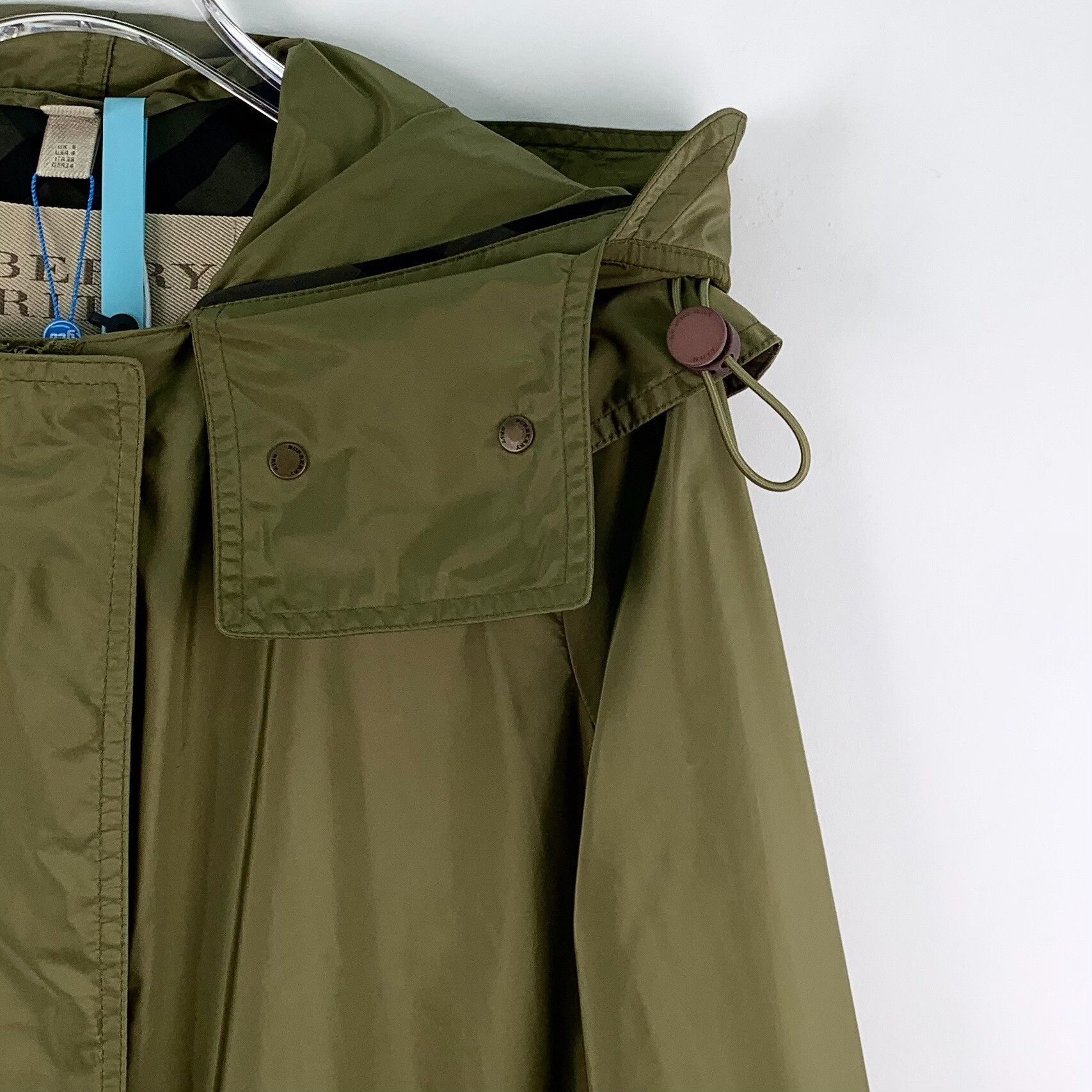 Burberry Burberry Green Jacket 38 Women Size S / US 4 / IT 40 - 3 Thumbnail
