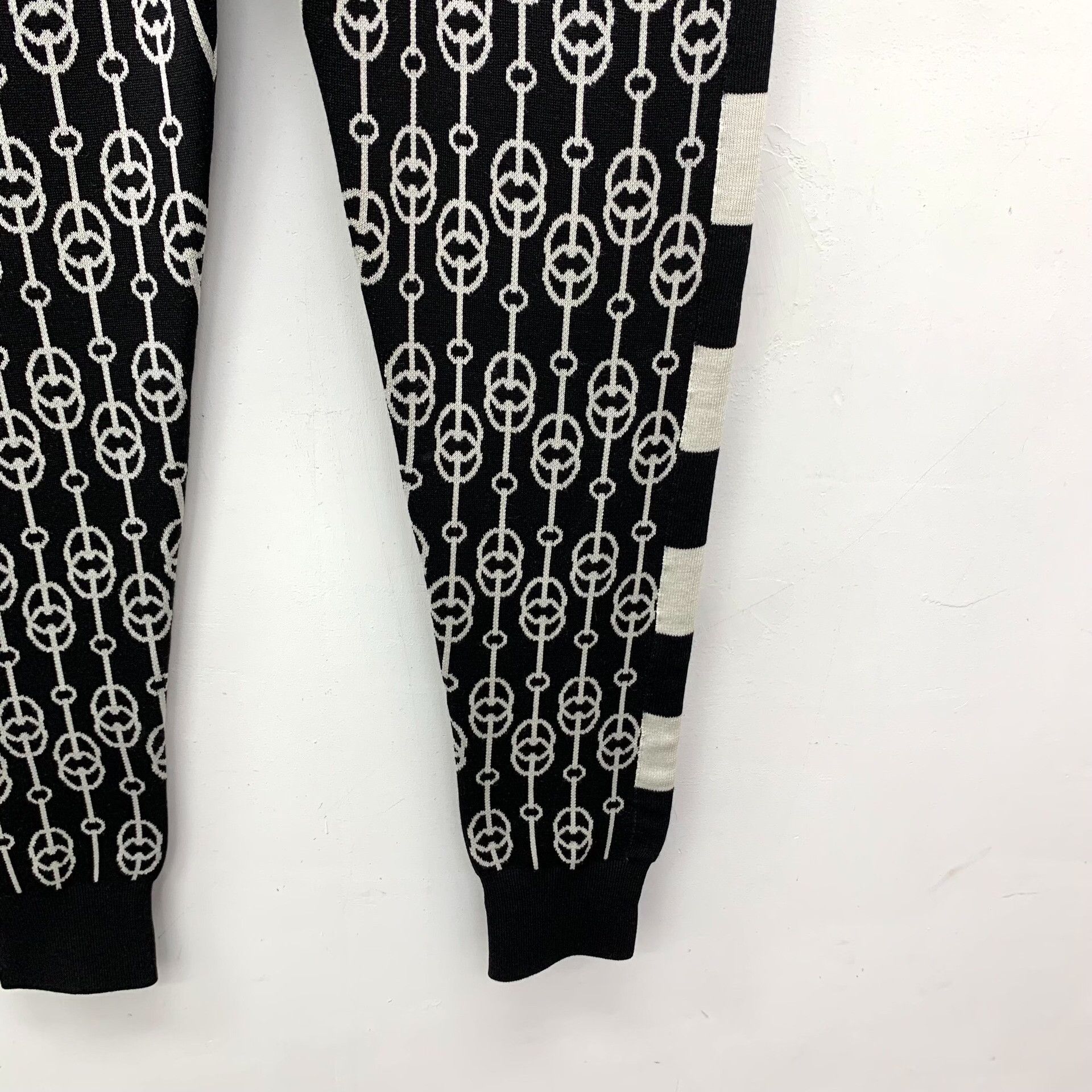 Hermes Hermes Knit Black Pants S Women Size 26" / US 2 / IT 38 - 5 Thumbnail