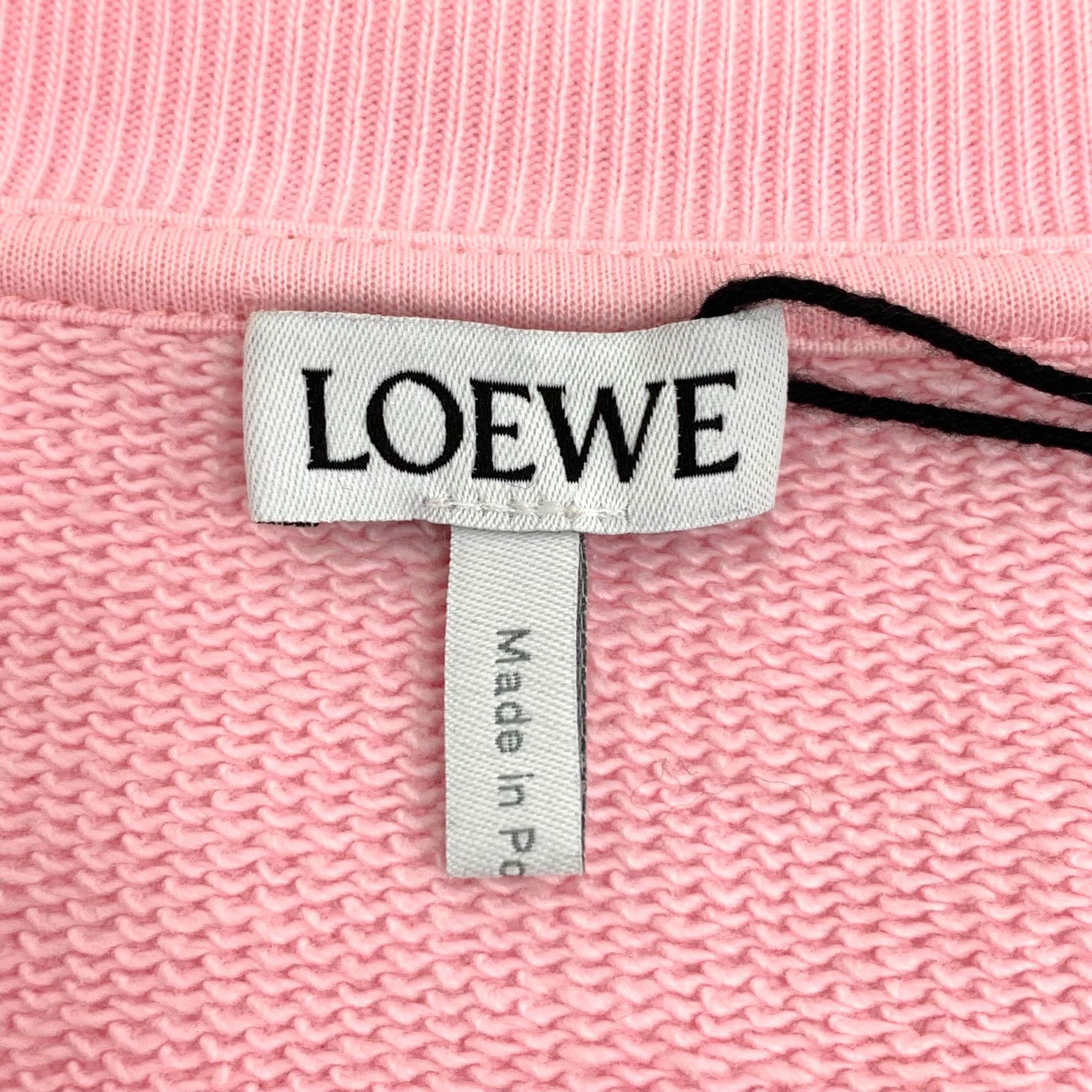 Loewe Loewe Retro Embroidered Pink Hoodie S Women Size S / US 4 / IT 40 - 5 Thumbnail