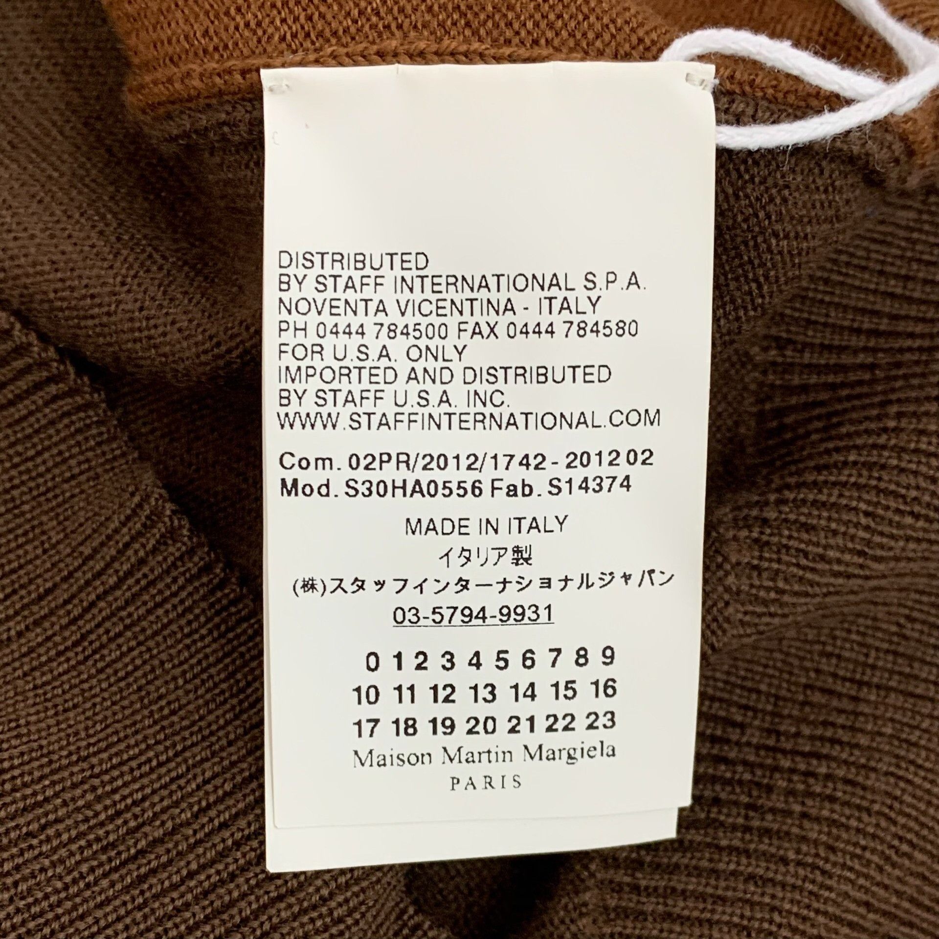Maison Margiela Maison Margiela Brown Sweater S Women Size S / US 4 / IT 40 - 7 Thumbnail