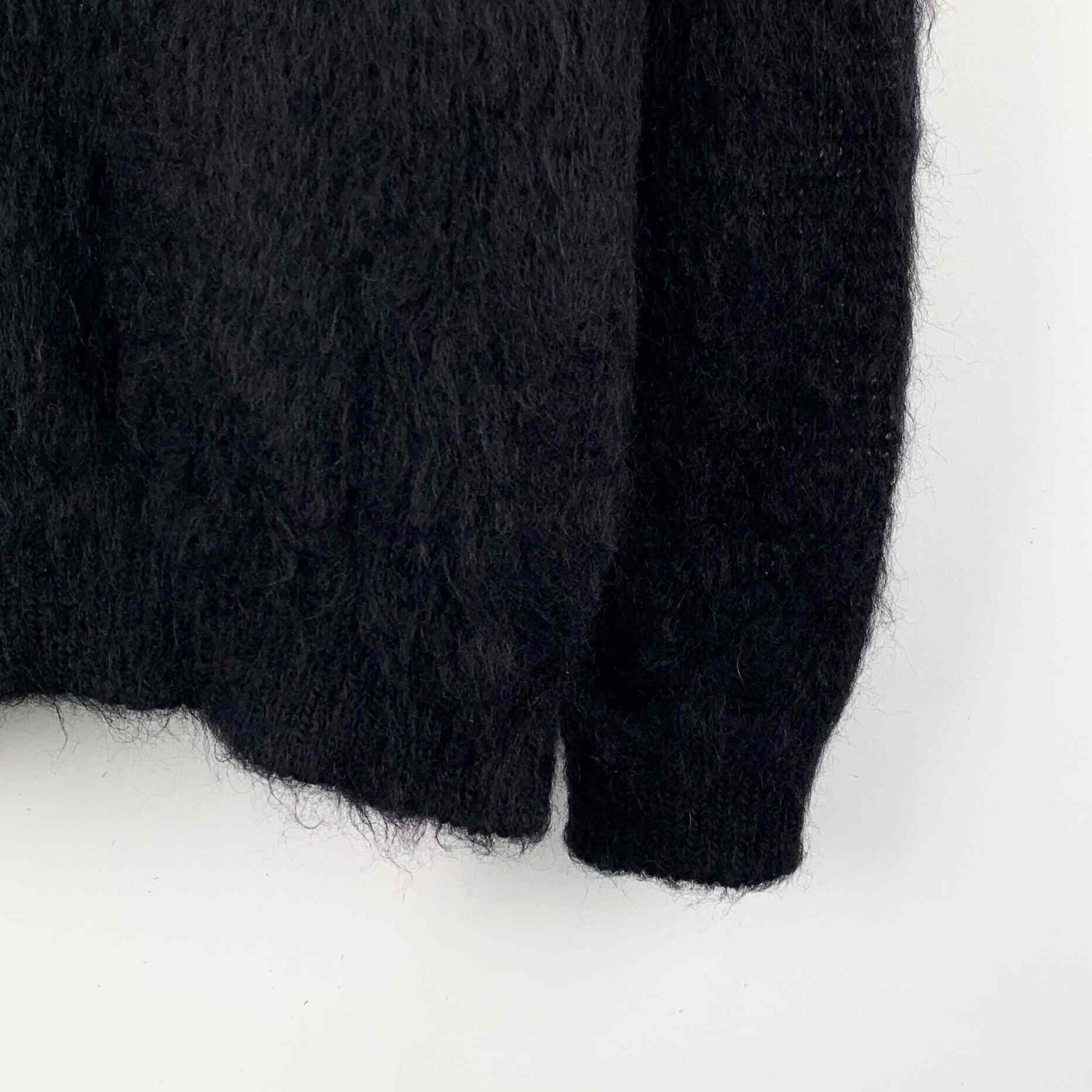 Saint Laurent Paris Saint Laurent Paris Black Sweater S Women Size S / US 4 / IT 40 - 5 Thumbnail