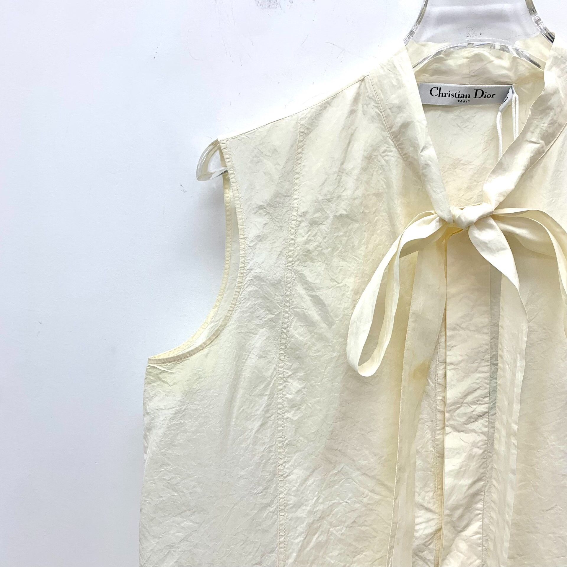 Dior Dior Embroidered White Button Up XS Women Size XS / US 0-2 / IT 36-38 - 3 Thumbnail