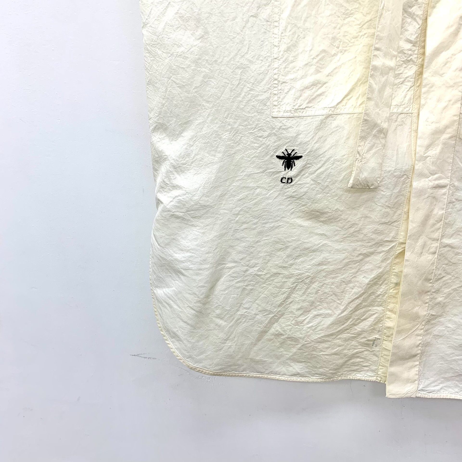 Dior Dior Embroidered White Button Up XS Women Size XS / US 0-2 / IT 36-38 - 4 Thumbnail
