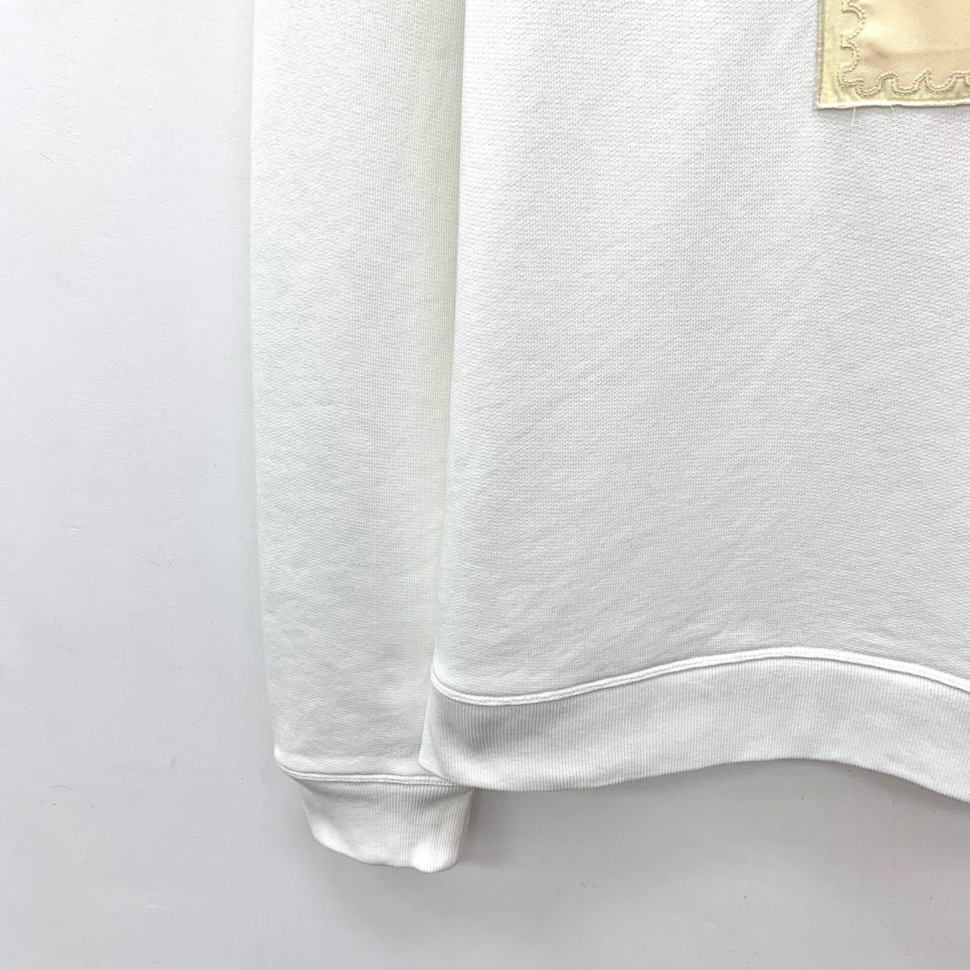Loewe Loewe Cotton White Hoodie S Women Size S / US 4 / IT 40 - 4 Thumbnail