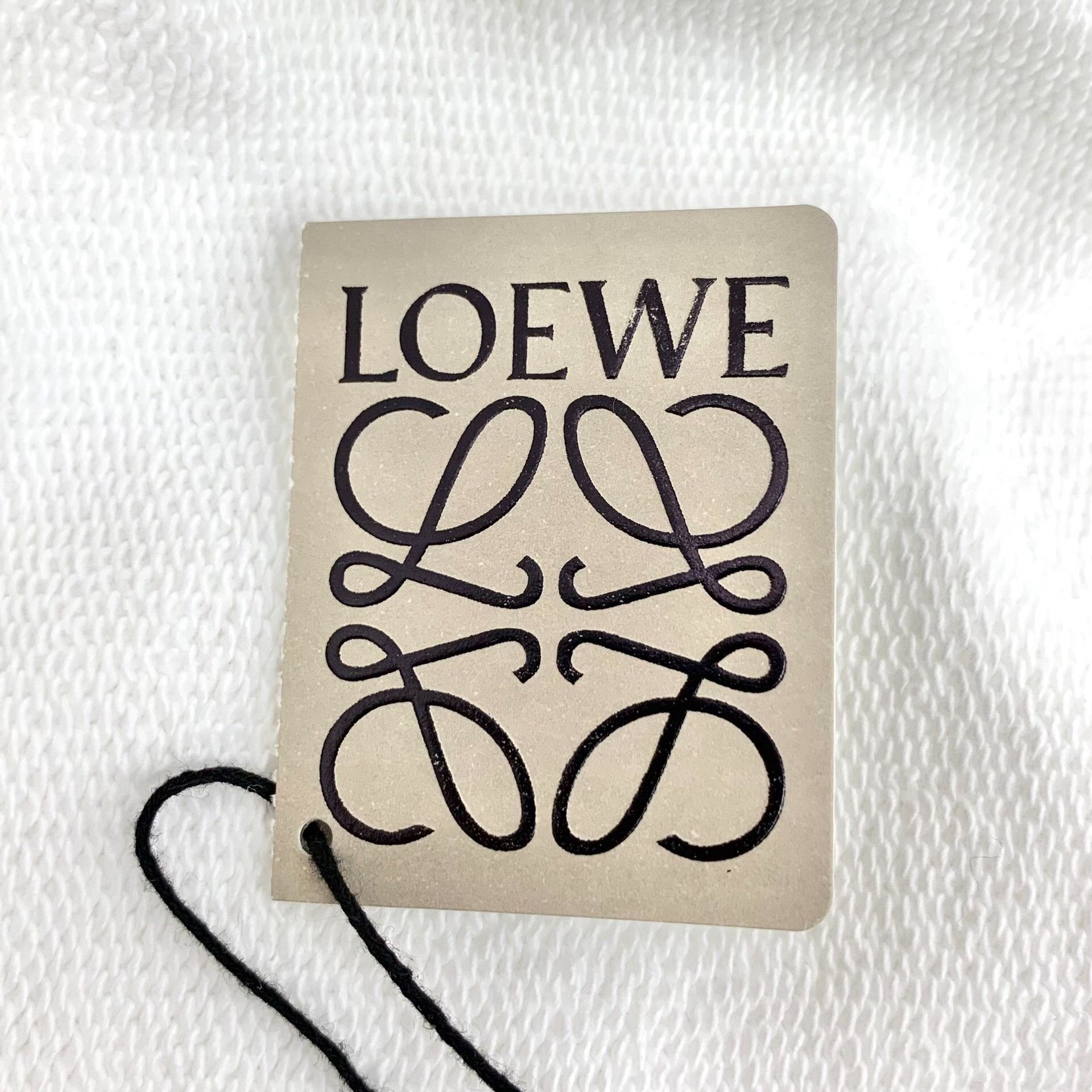 Loewe Loewe Cotton White Hoodie S Women Size S / US 4 / IT 40 - 6 Thumbnail