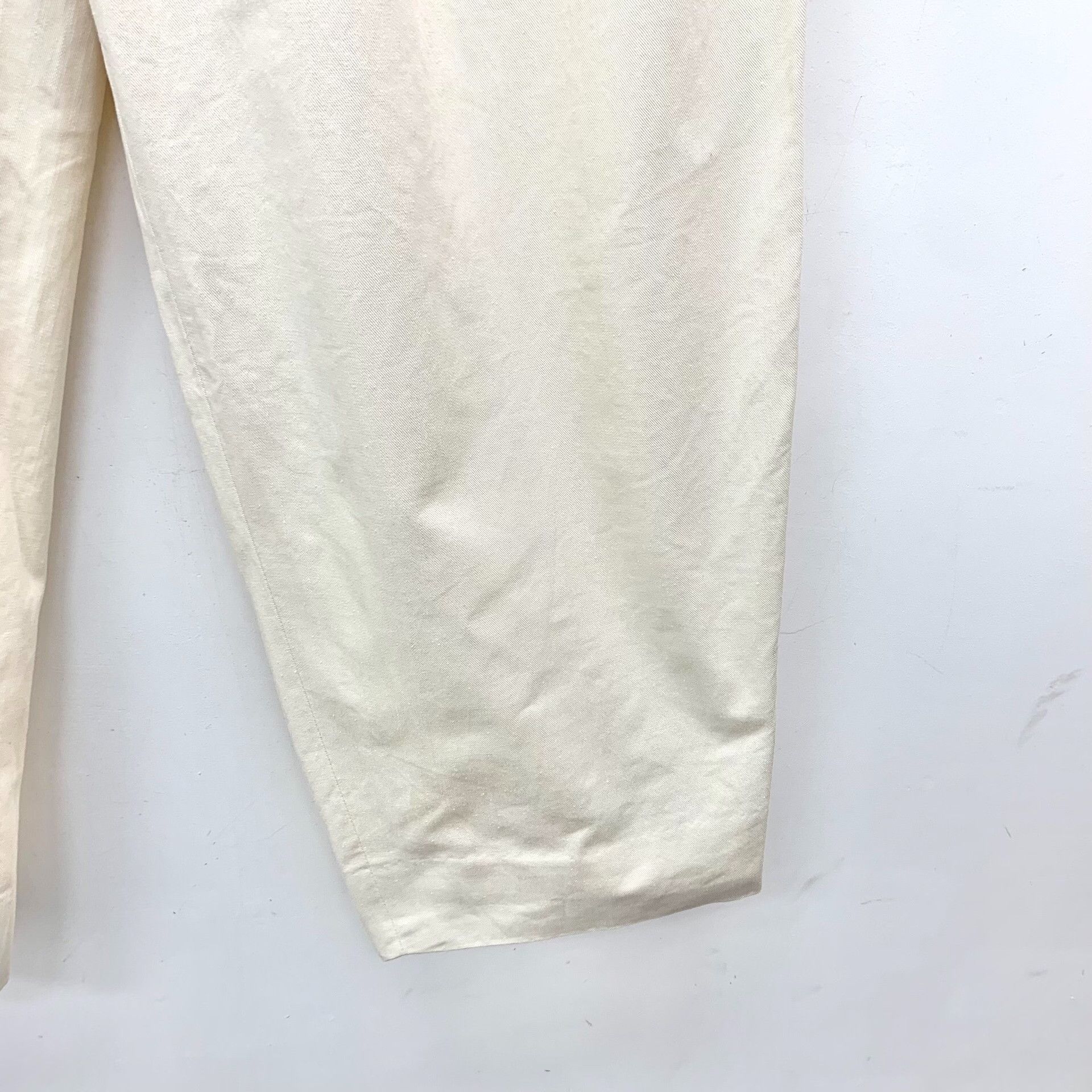 Hermes Hermes Casual Cotton White Pants M Women Size 28" / US 6 / IT 42 - 5 Thumbnail