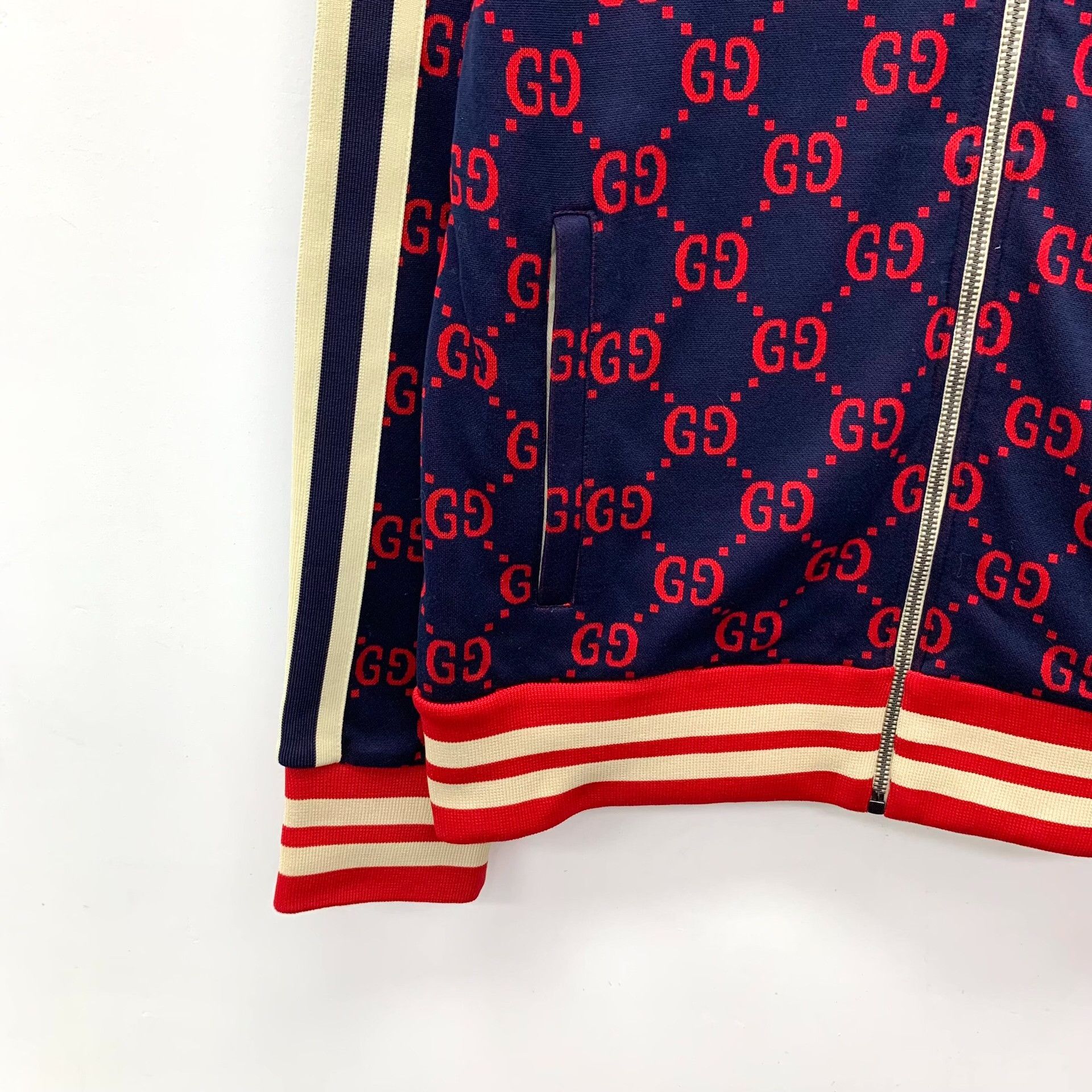 Gucci Gucci Retro Blue Jacket M Women Size M / US 6-8 / IT 42-44 - 4 Thumbnail