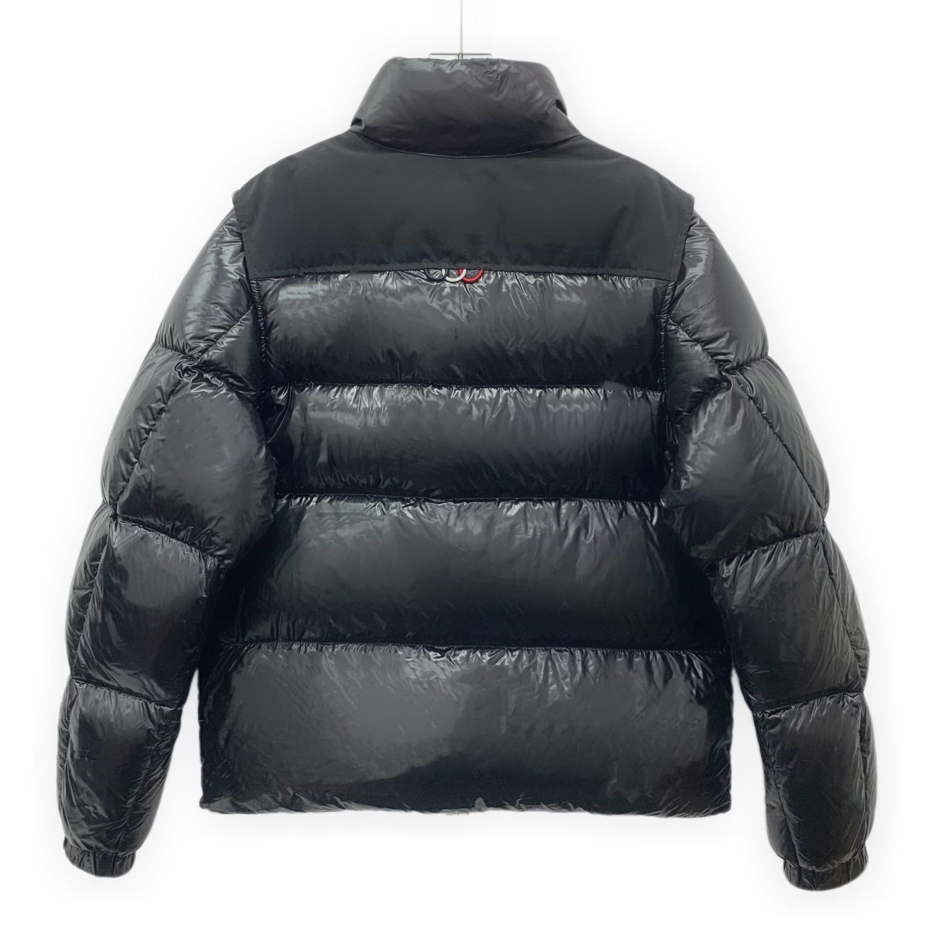 Moncler Moncler Black Down Jacket L Women Size L / US 10 / IT 46 - 2 Thumbnail