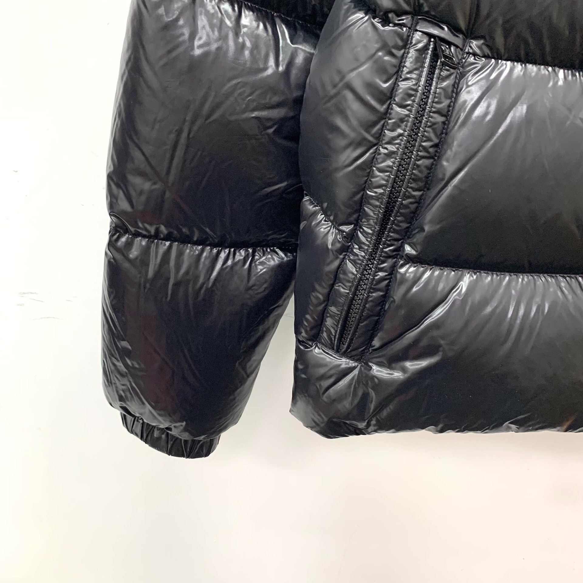Moncler Moncler Black Down Jacket L Women Size L / US 10 / IT 46 - 4 Thumbnail