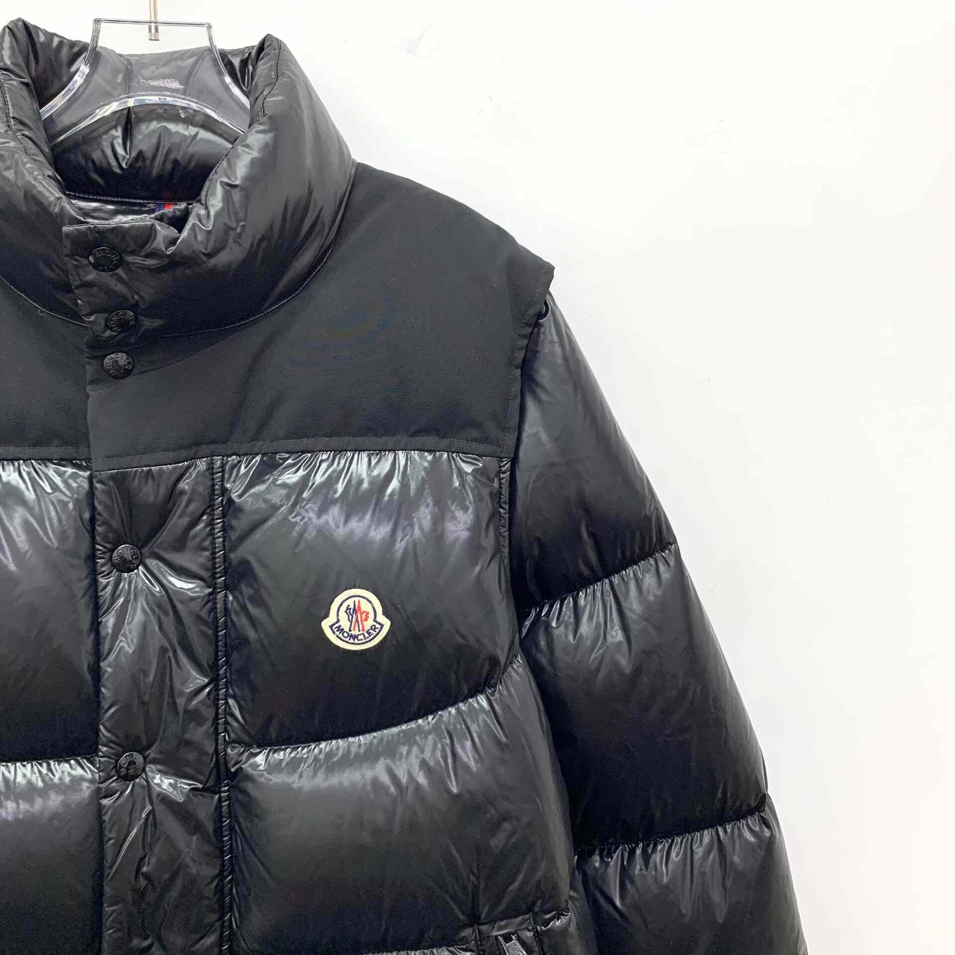 Moncler Moncler Black Down Jacket L Women Size L / US 10 / IT 46 - 3 Thumbnail