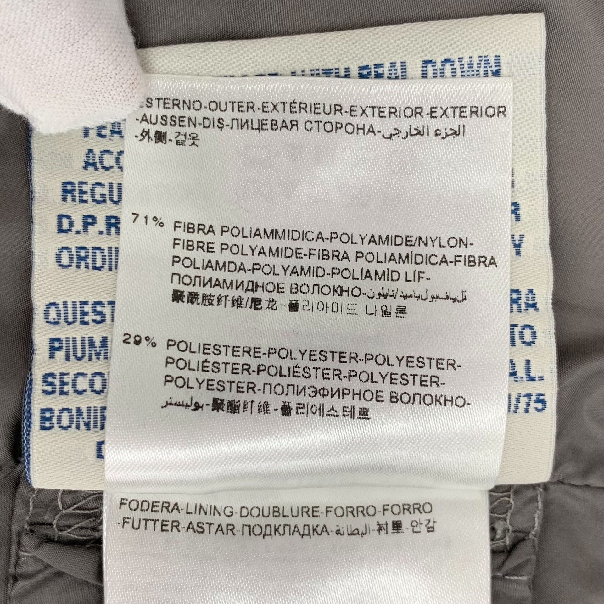 Moncler Moncler Fur Gray Down Jacket L Women Size L / US 10 / IT 46 - 8 Thumbnail