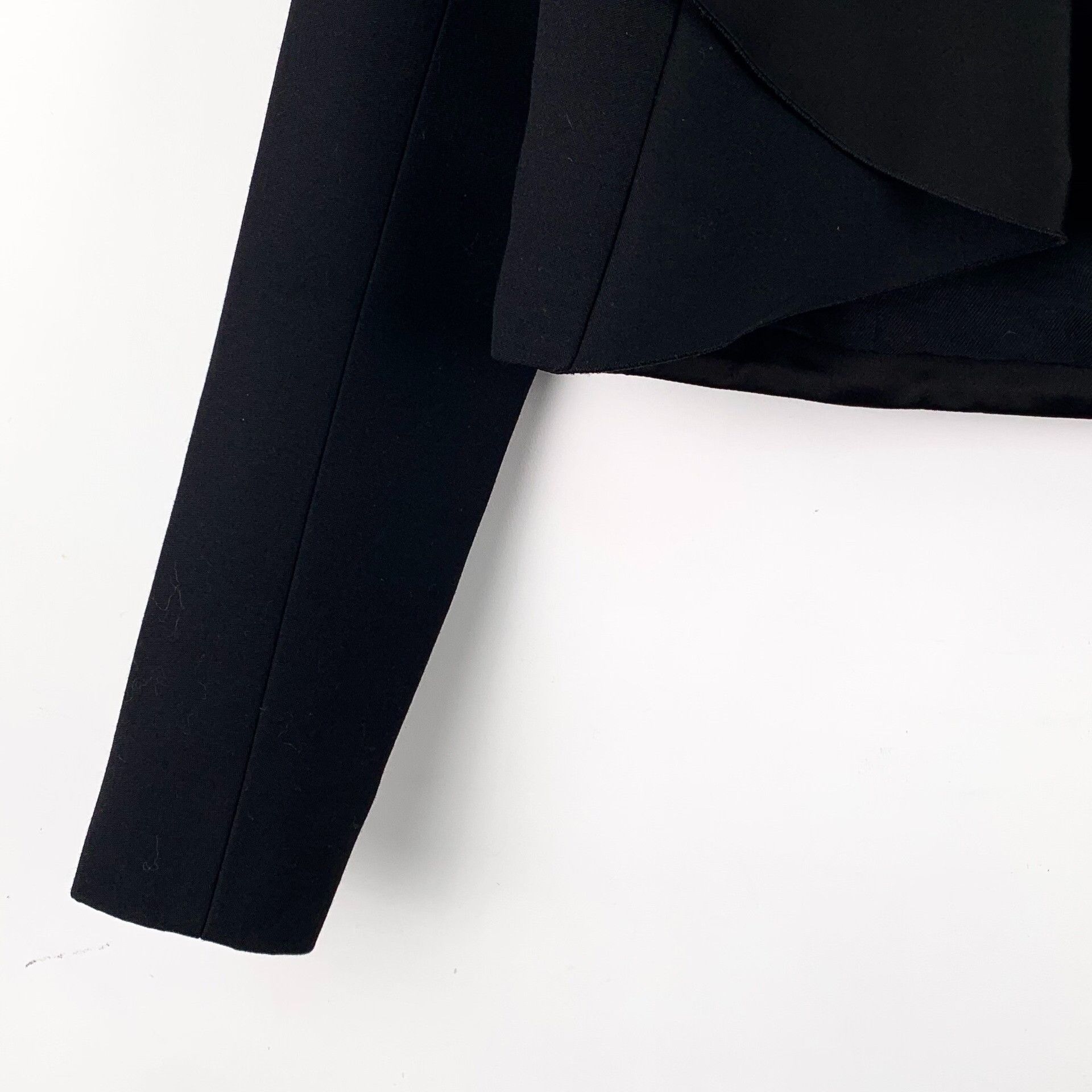 Balmain Balmain Wool Black Jacket S Women Size S / US 4 / IT 40 - 4 Thumbnail