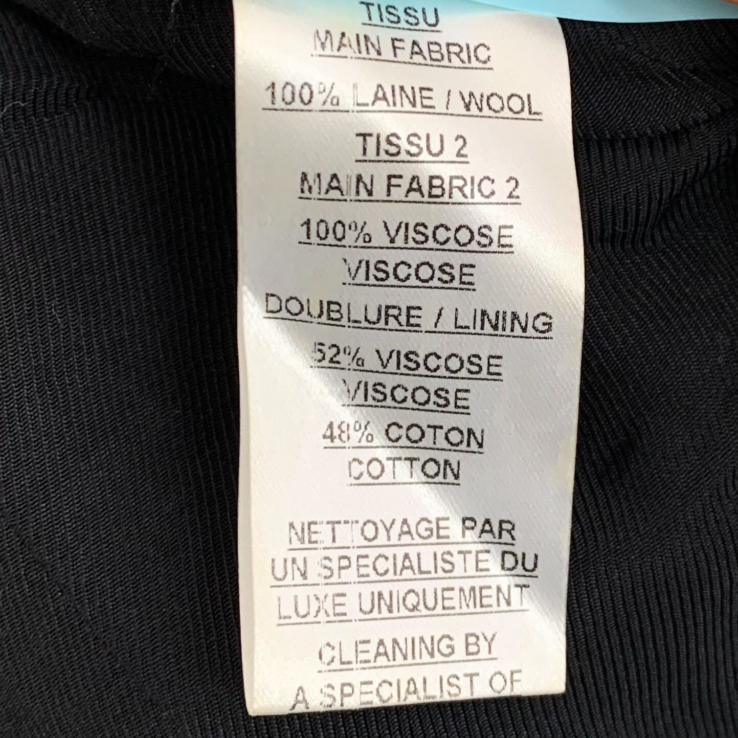 Balmain Balmain Wool Black Jacket S Women Size S / US 4 / IT 40 - 7 Thumbnail