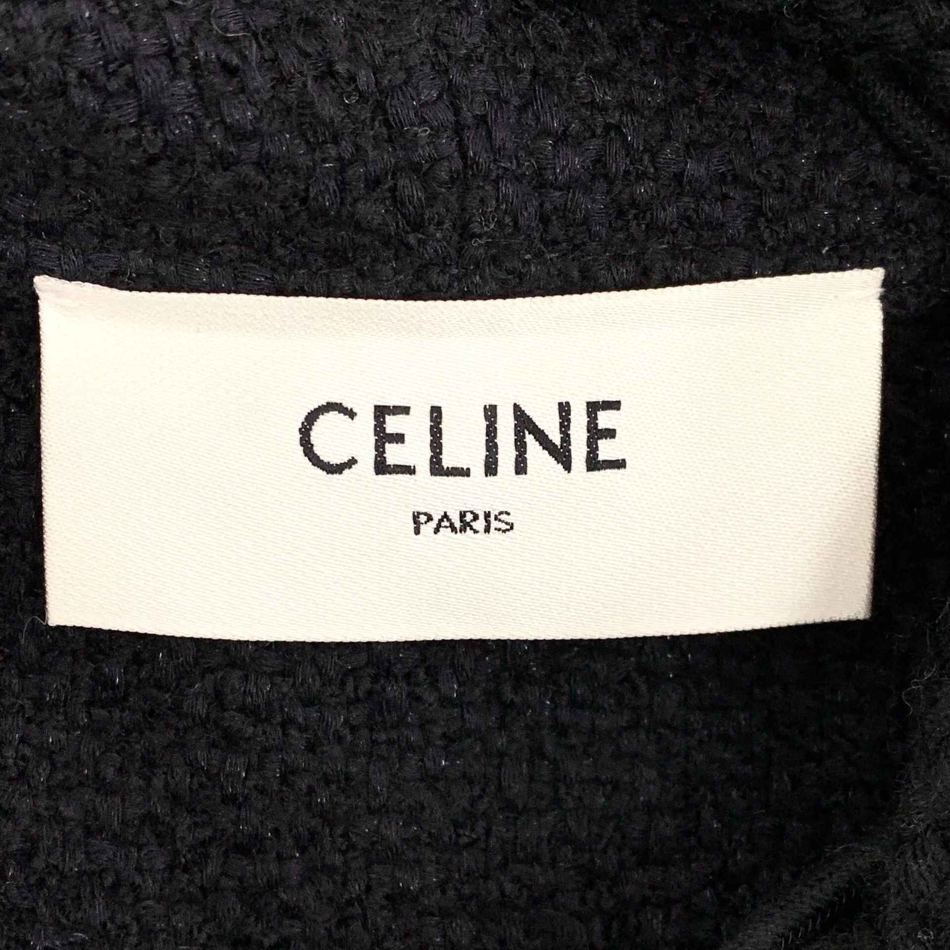 Celine Celine Cotton Black Jacket M Women Size M / US 6-8 / IT 42-44 - 5 Thumbnail