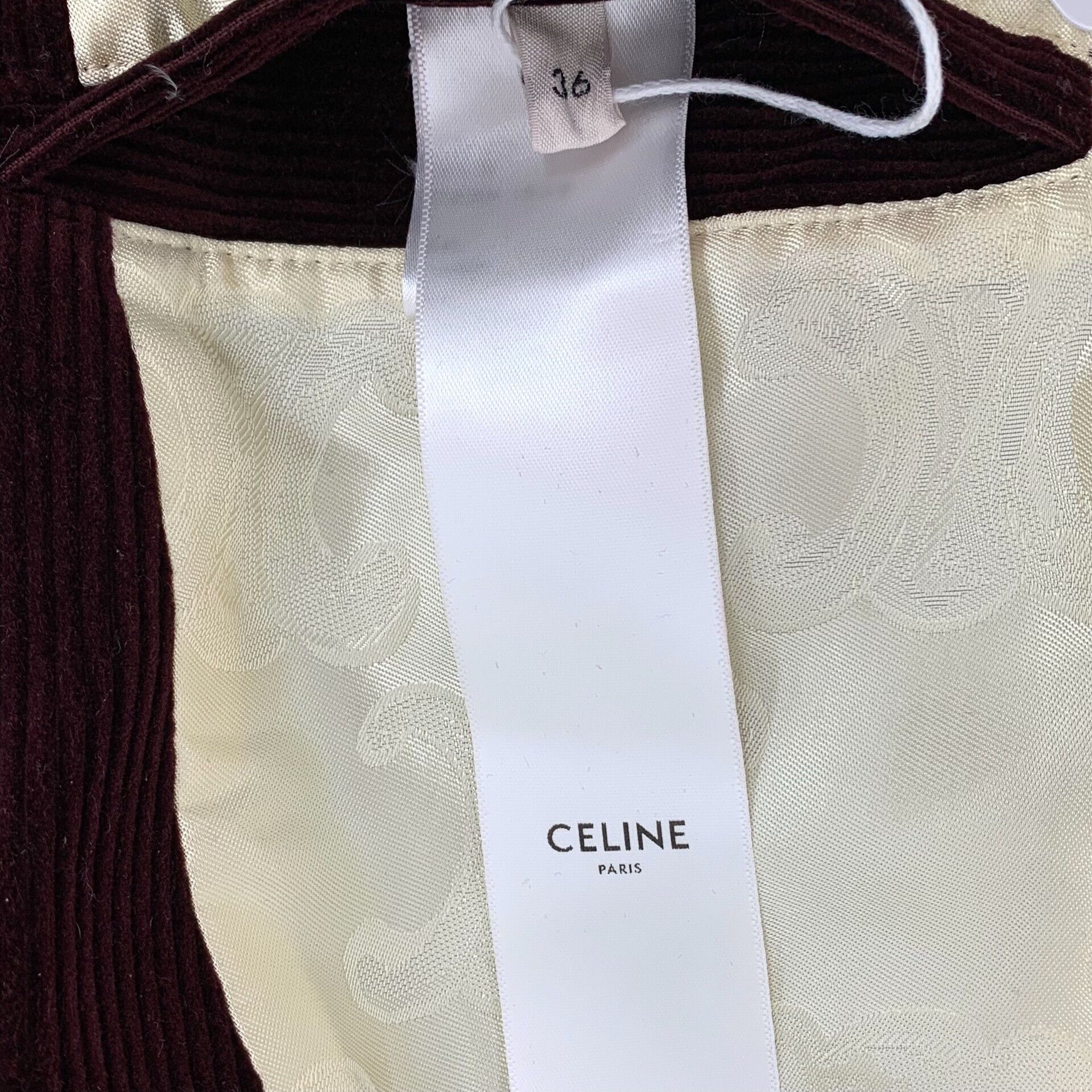 Celine Celine Leather Red Jacket S Women Size S / US 4 / IT 40 - 6 Thumbnail