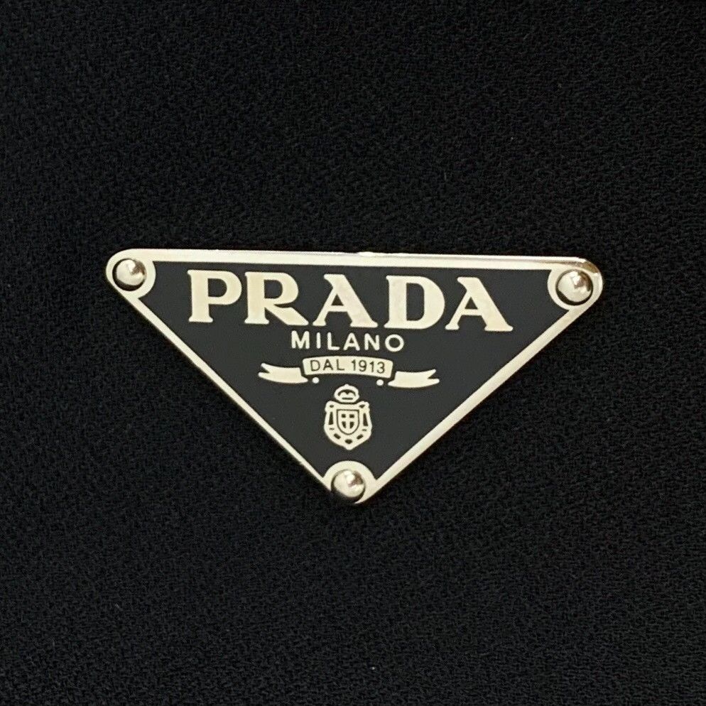 Prada Prada Black Dress S Women Size S / US 4 / IT 40 - 5 Thumbnail