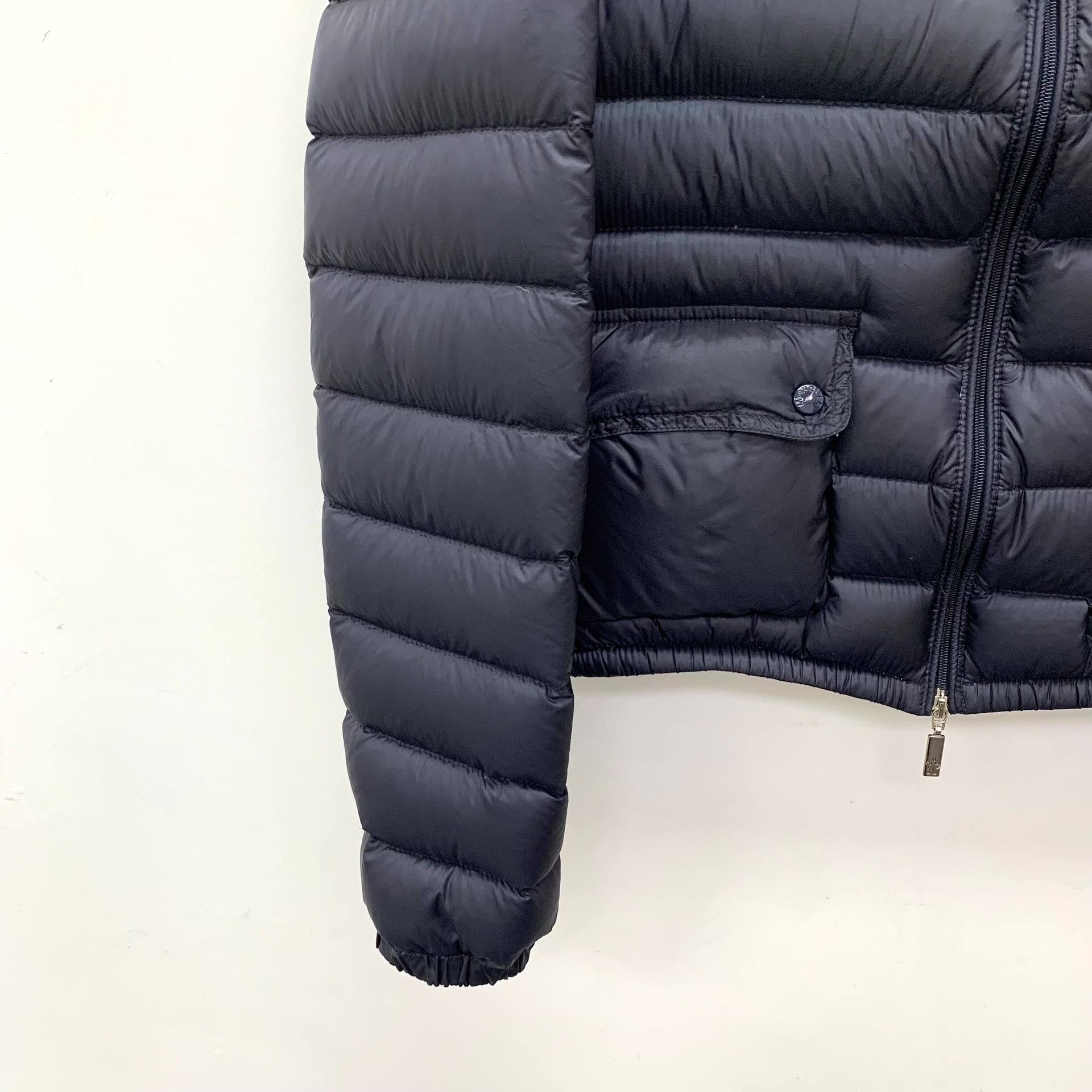 Moncler Moncler Blue Down Jacket S Women Size S / US 4 / IT 40 - 4 Thumbnail