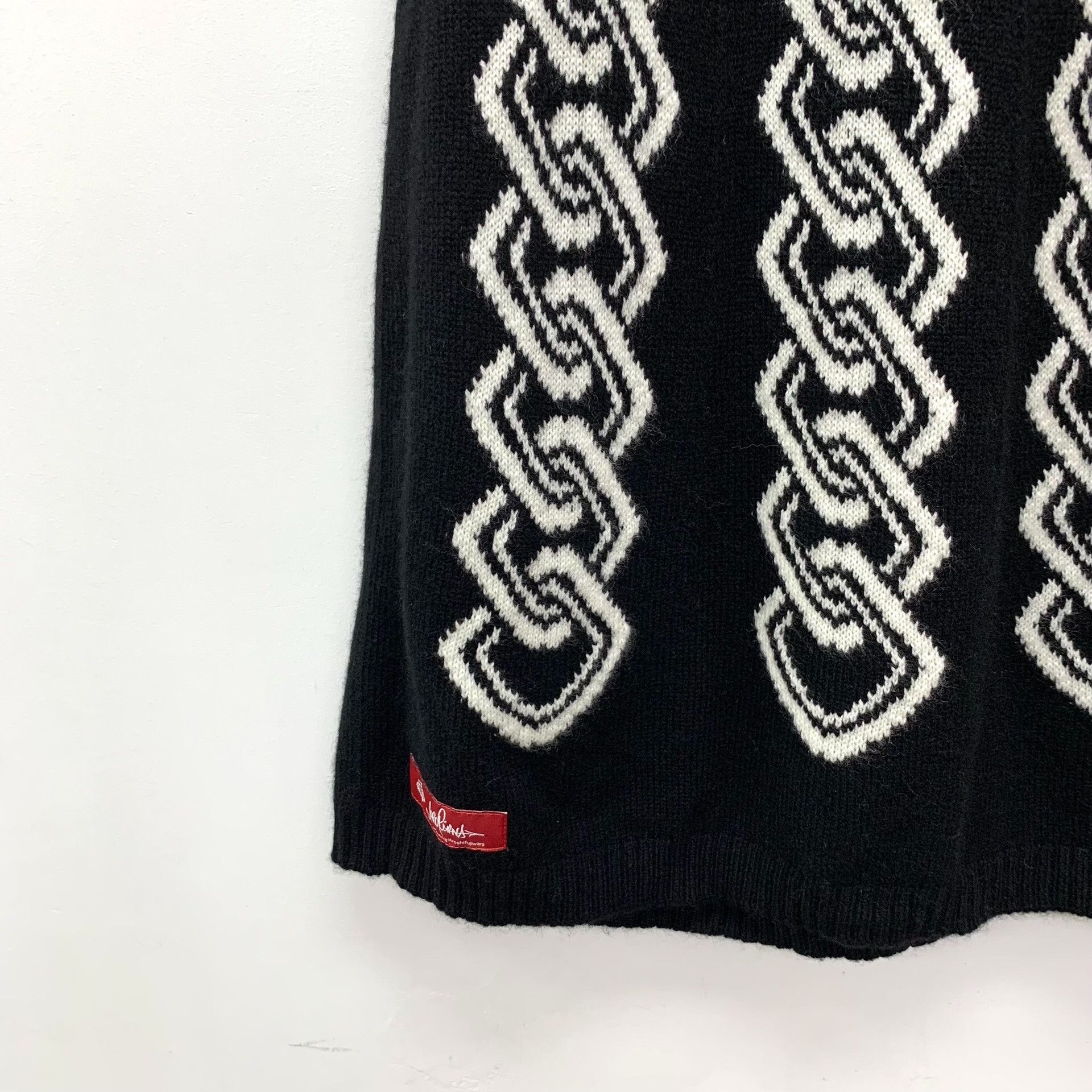 Loro Piana Loro Piana Knit Black Skirt S Women Size 26" / US 2 / IT 38 - 4 Thumbnail