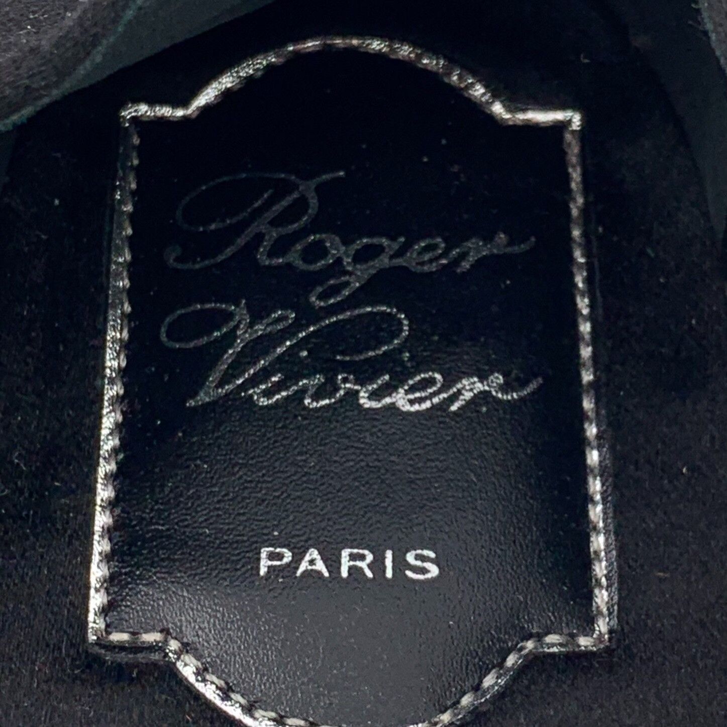 Roger Vivier Roger Vivier Retro Black Lowtop Sneakers 36 Women Size US 6 / IT 36 - 7 Thumbnail