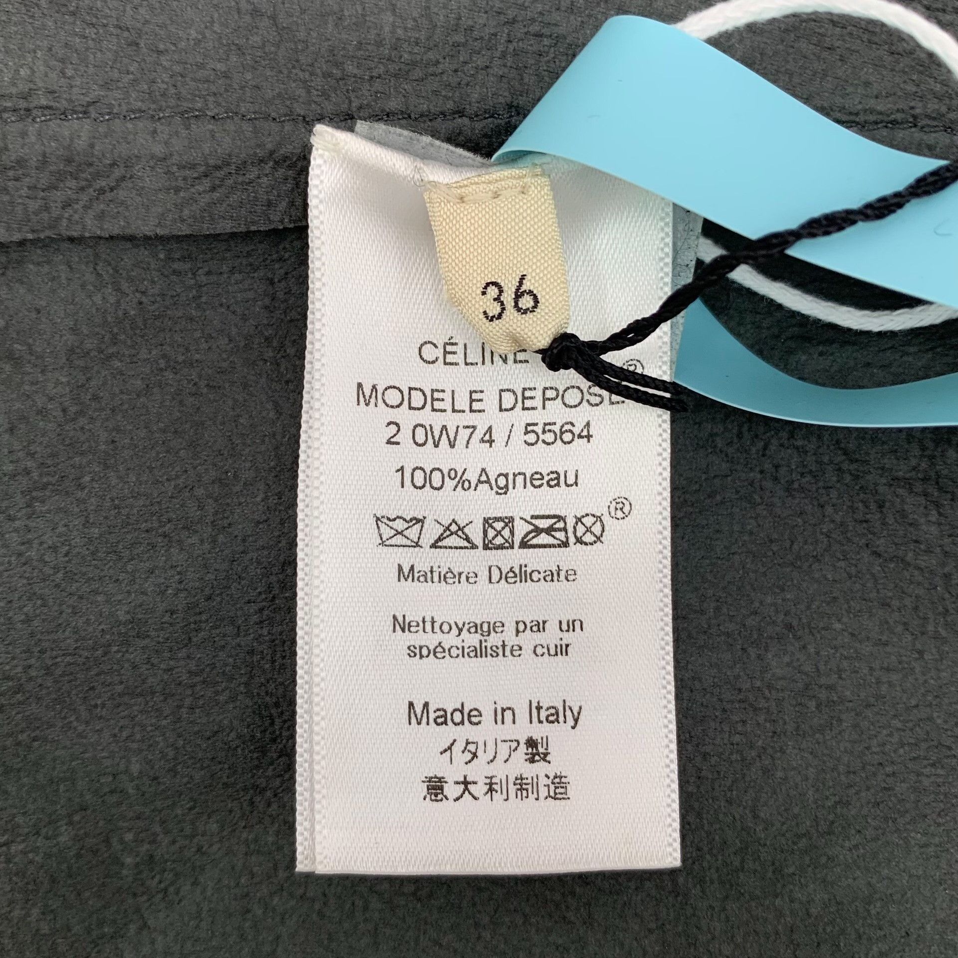 Celine Celine Leather Multi T-Shirt S Women Size S / US 4 / IT 40 - 8 Thumbnail