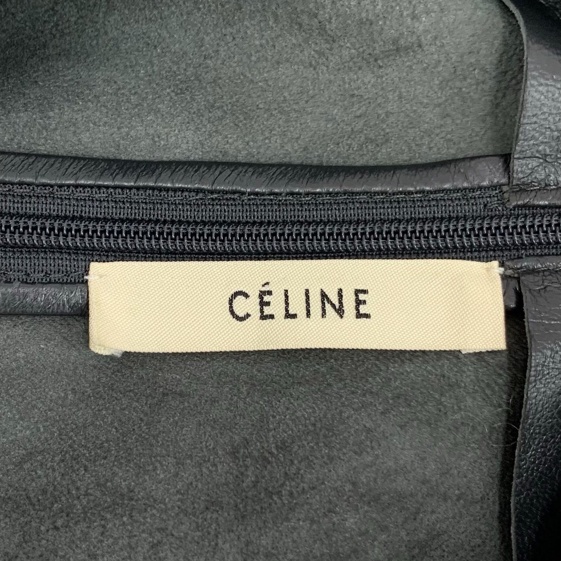 Celine Celine Leather Multi T-Shirt S Women Size S / US 4 / IT 40 - 5 Thumbnail