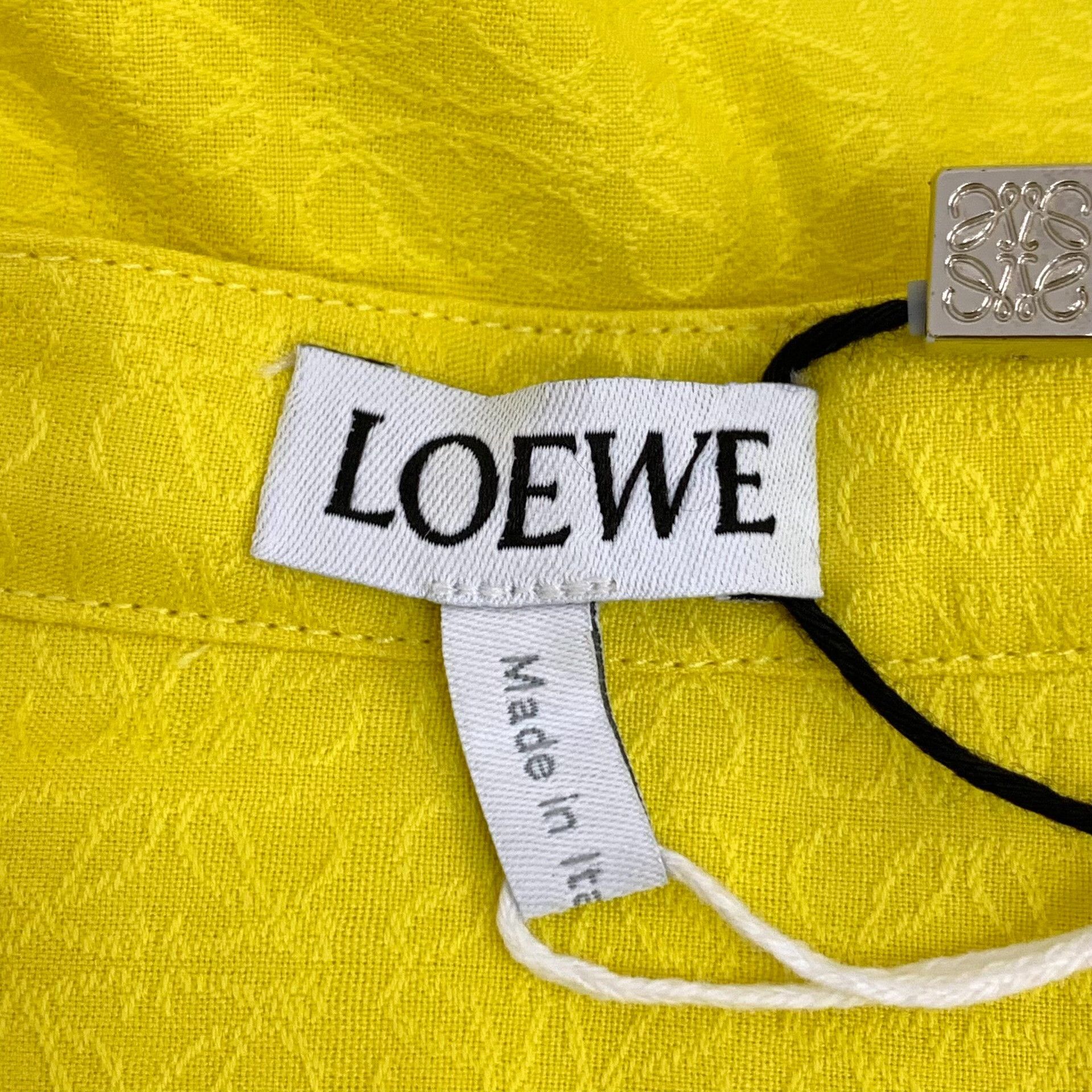 Loewe Loewe Retro Cotton Yellow Button Up M Women Size M / US 6-8 / IT 42-44 - 5 Thumbnail