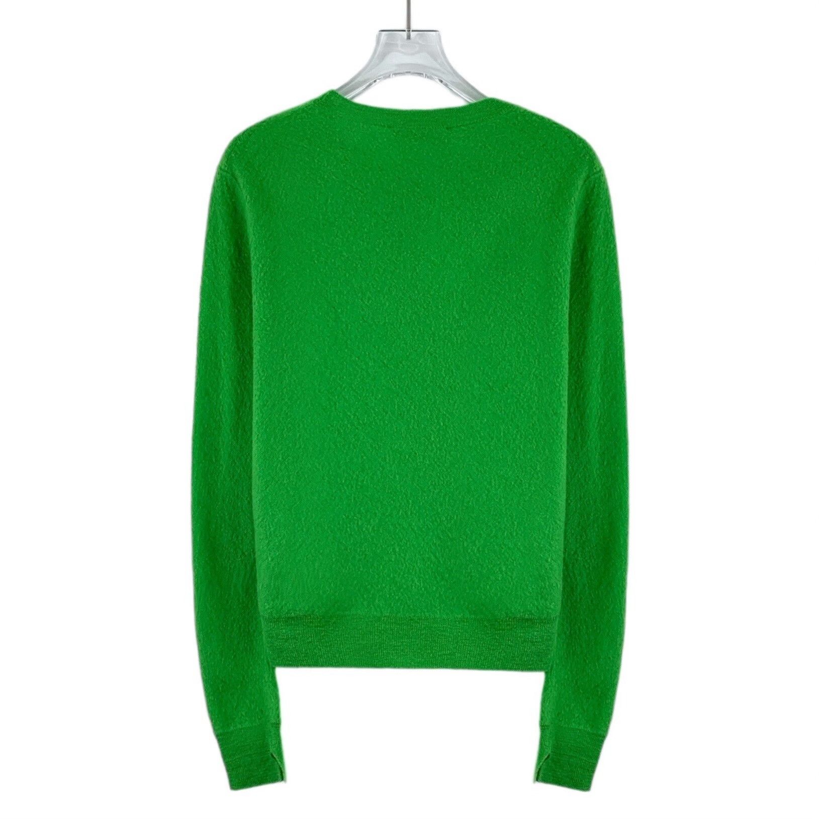 Celine Celine Knit Wool Green Sweater L Women Size L / US 10 / IT 46 - 2 Thumbnail