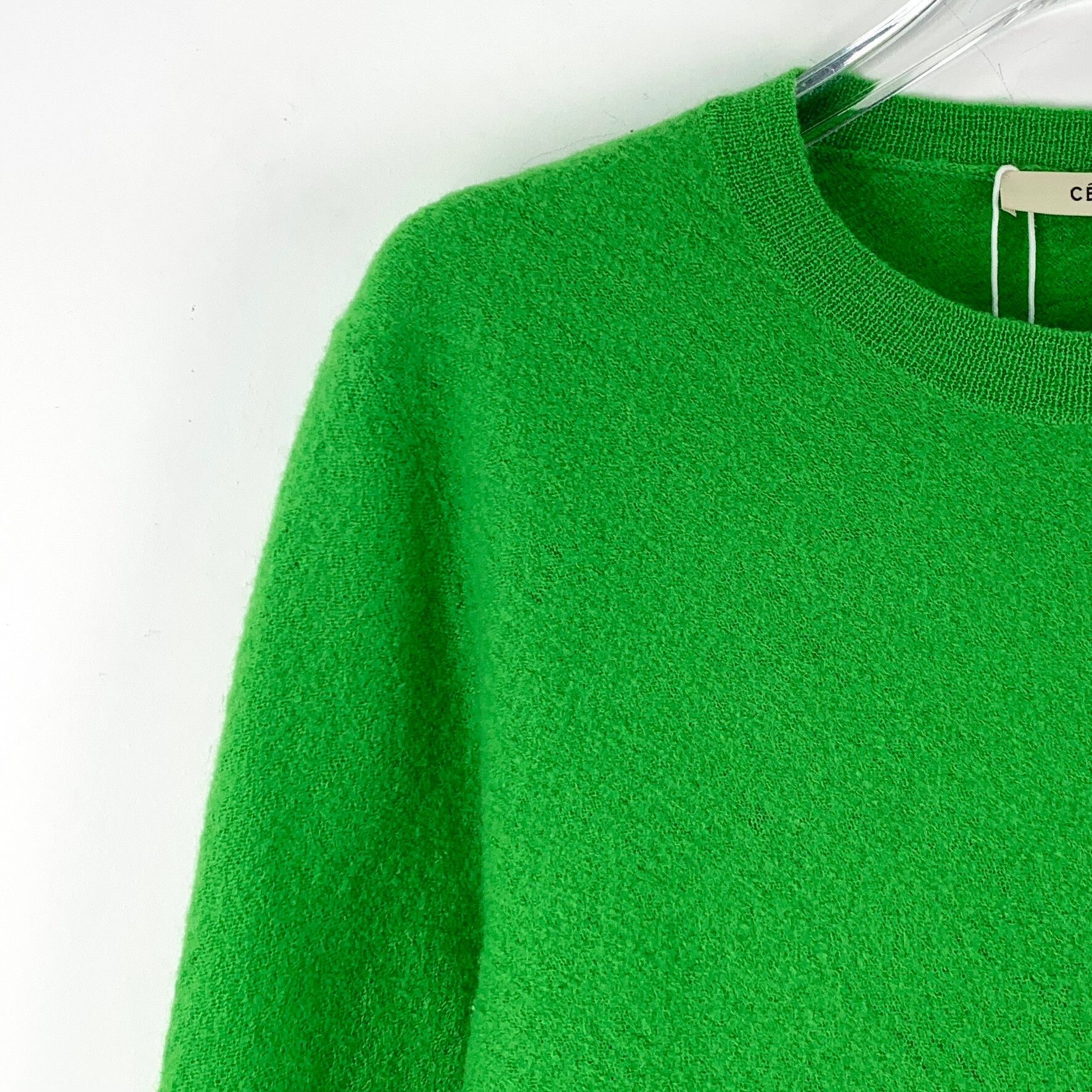 Celine Celine Knit Wool Green Sweater L Women Size L / US 10 / IT 46 - 3 Thumbnail