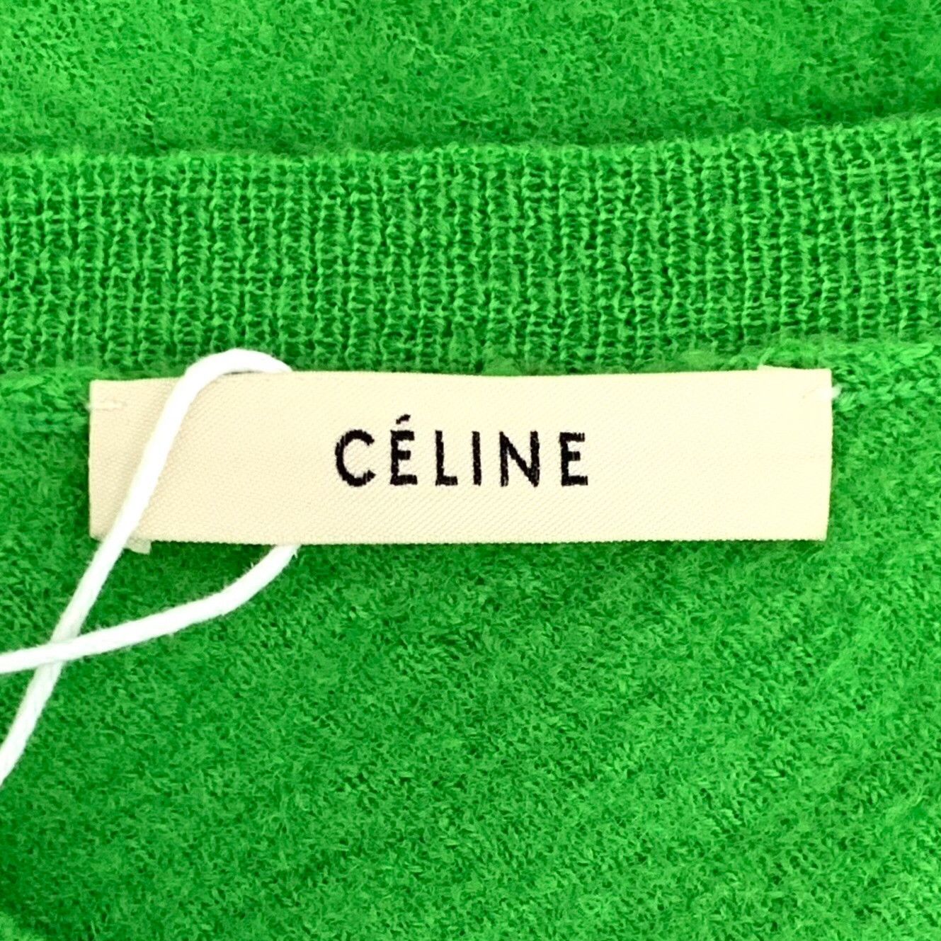 Celine Celine Knit Wool Green Sweater L Women Size L / US 10 / IT 46 - 5 Thumbnail