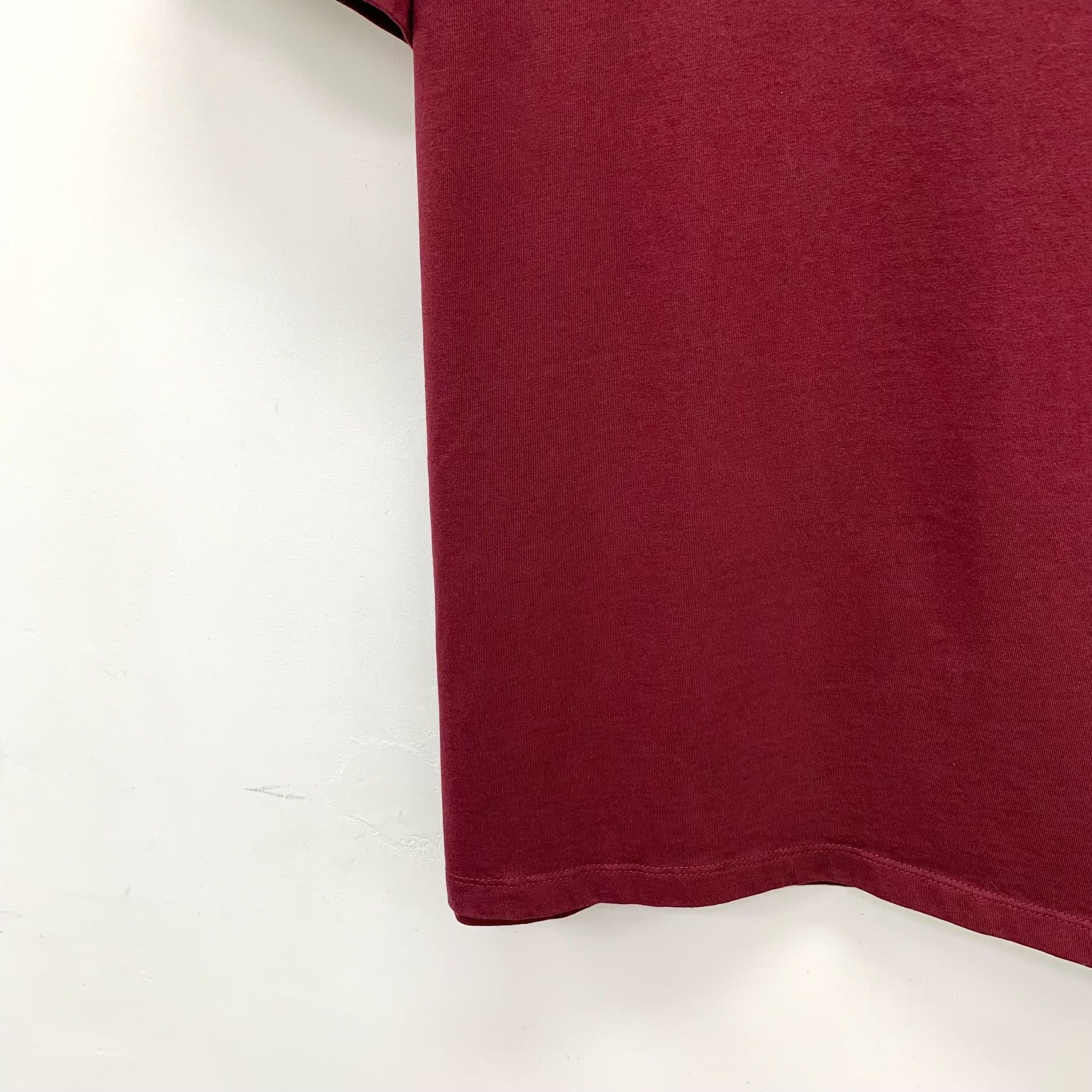 Celine Celine Cotton Embroidered Red T-Shirt S Women Size S / US 4 / IT 40 - 4 Thumbnail