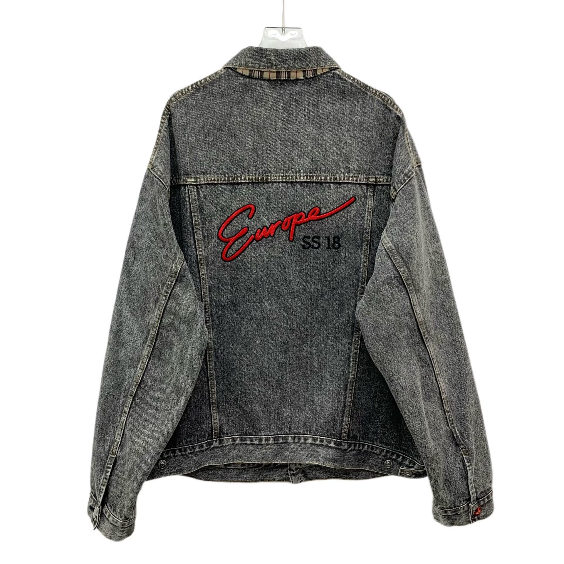Balenciaga Balenciaga Washed Gray Jacket M Women Size M / US 6-8 / IT 42-44 - 2 Thumbnail